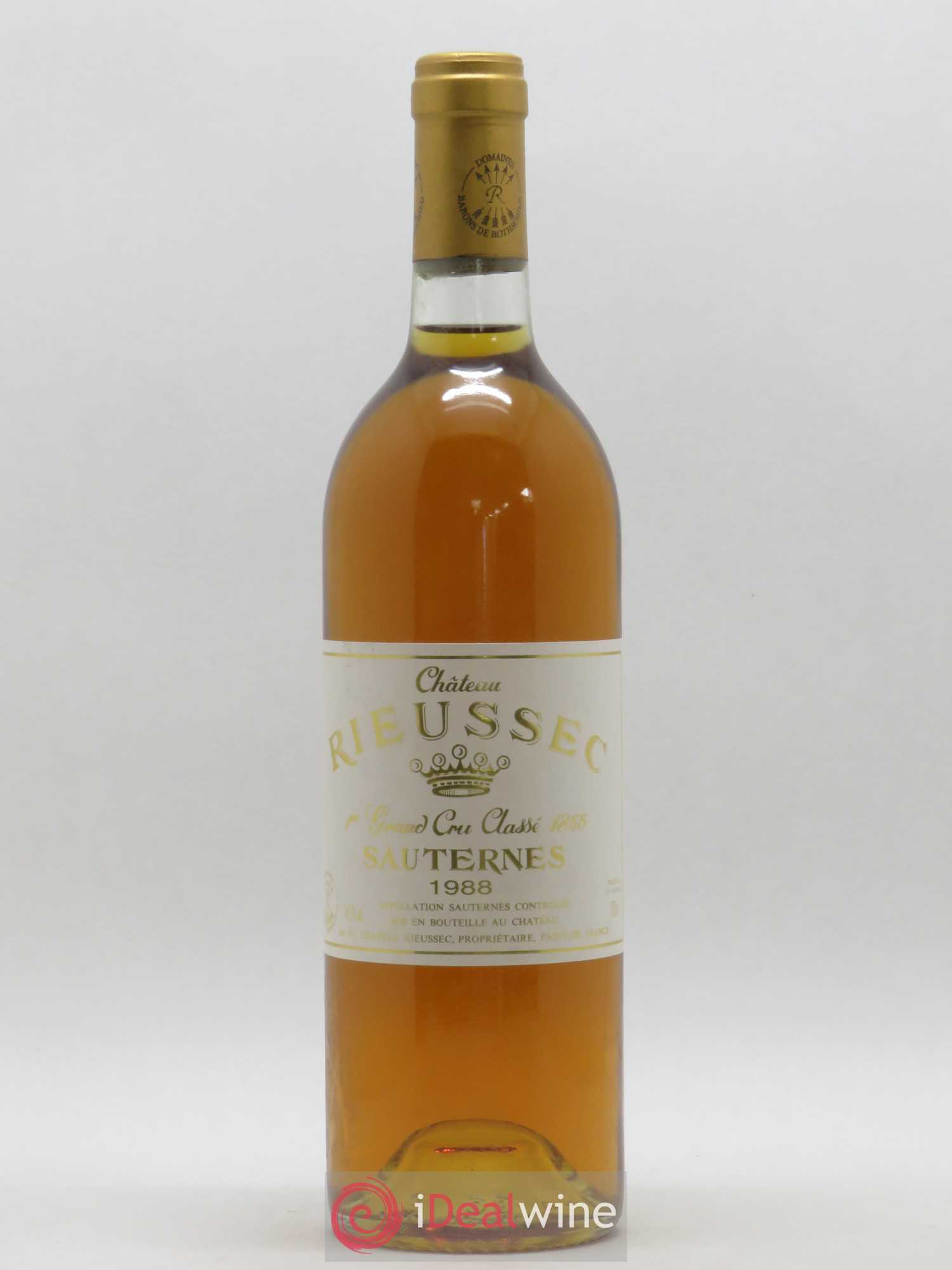 Château Rieussec 1er Grand Cru Classé 1988 - Posten von 1 Flasche - 0