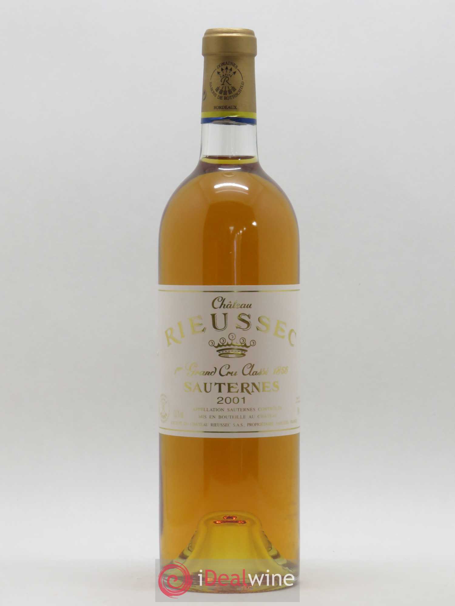Château Rieussec 1er Grand Cru Classé 2001 - Posten von 1 Flasche - 0