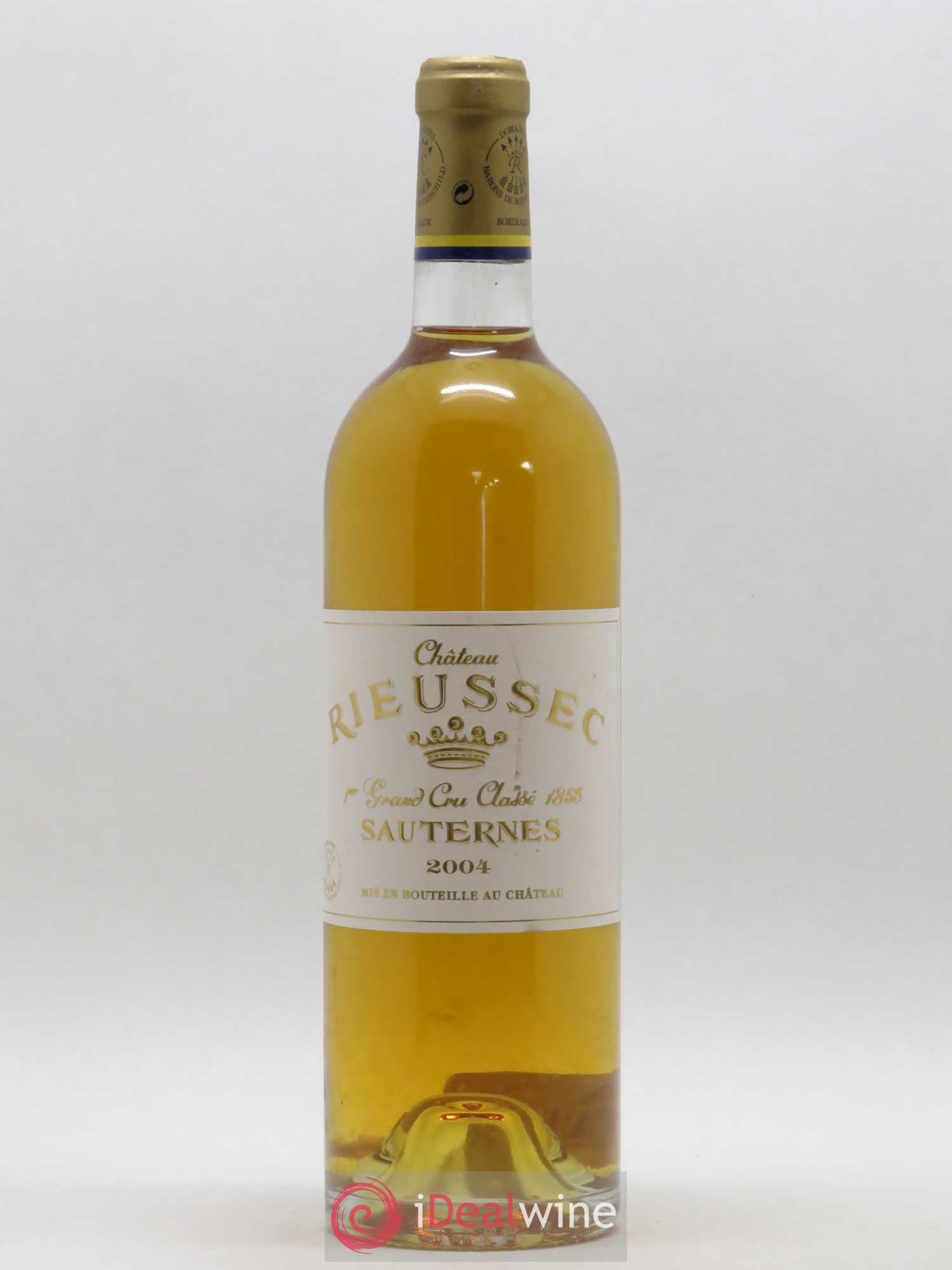 Château Rieussec 1er Grand Cru Classé 2004 - Posten von 1 Flasche - 0