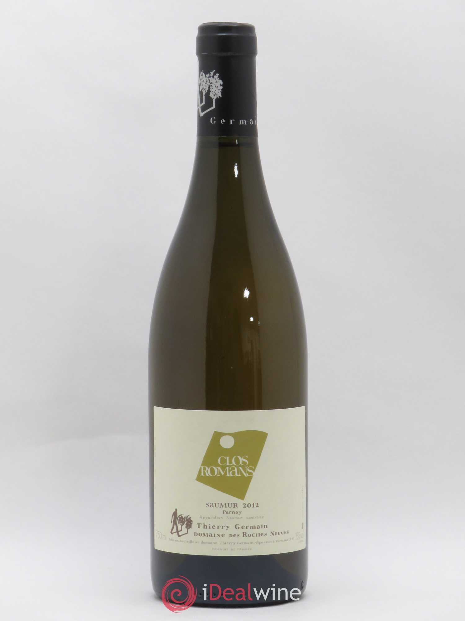 Saumur Clos Romans Domaine des Roches Neuves - Thierry Germain 2012 - Lot de 1 bouteille - 0