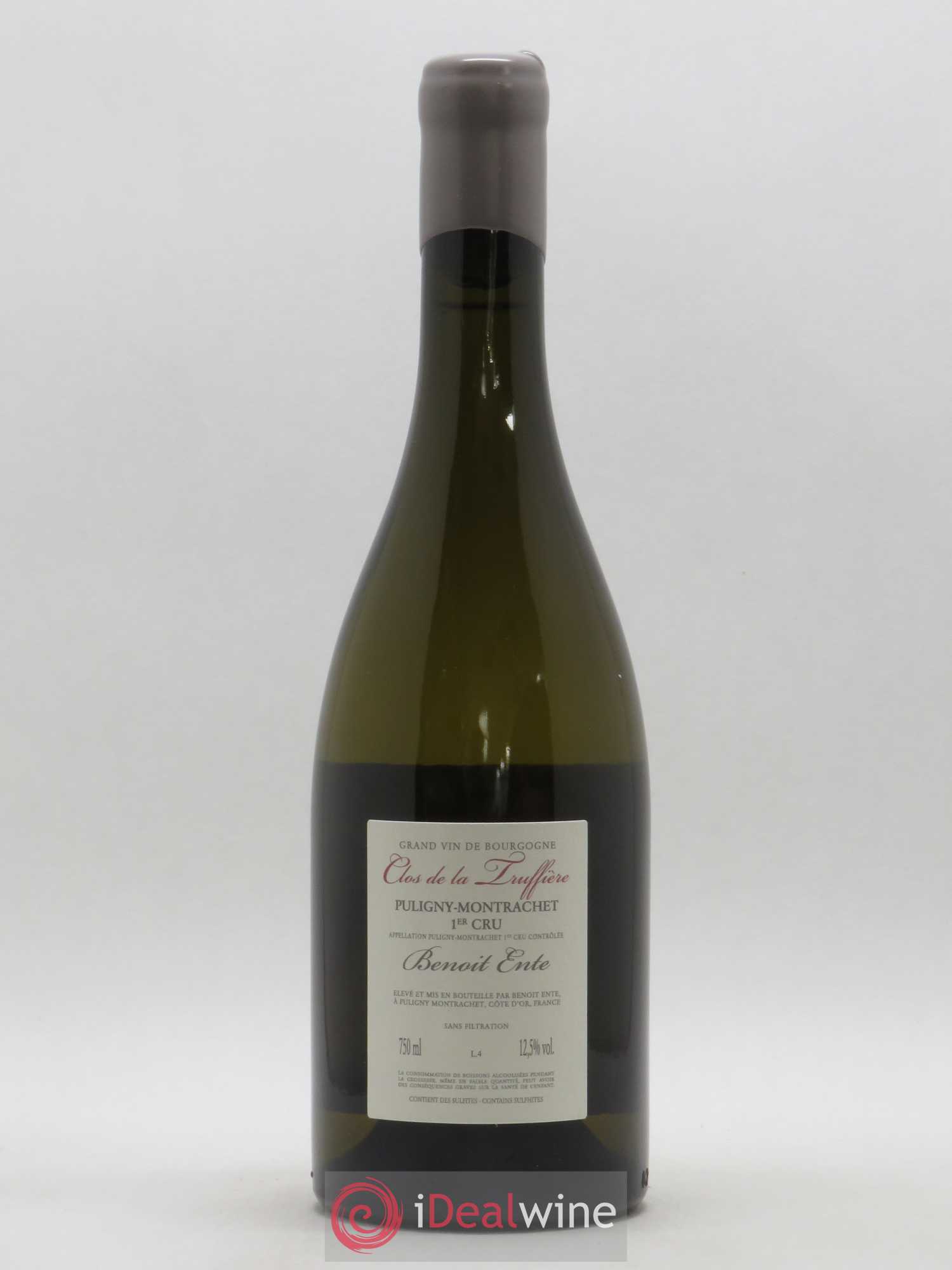 Puligny-Montrachet 1er Cru Clos de la Truffière Benoit Ente 2015 - Lot de 1 bouteille - 1