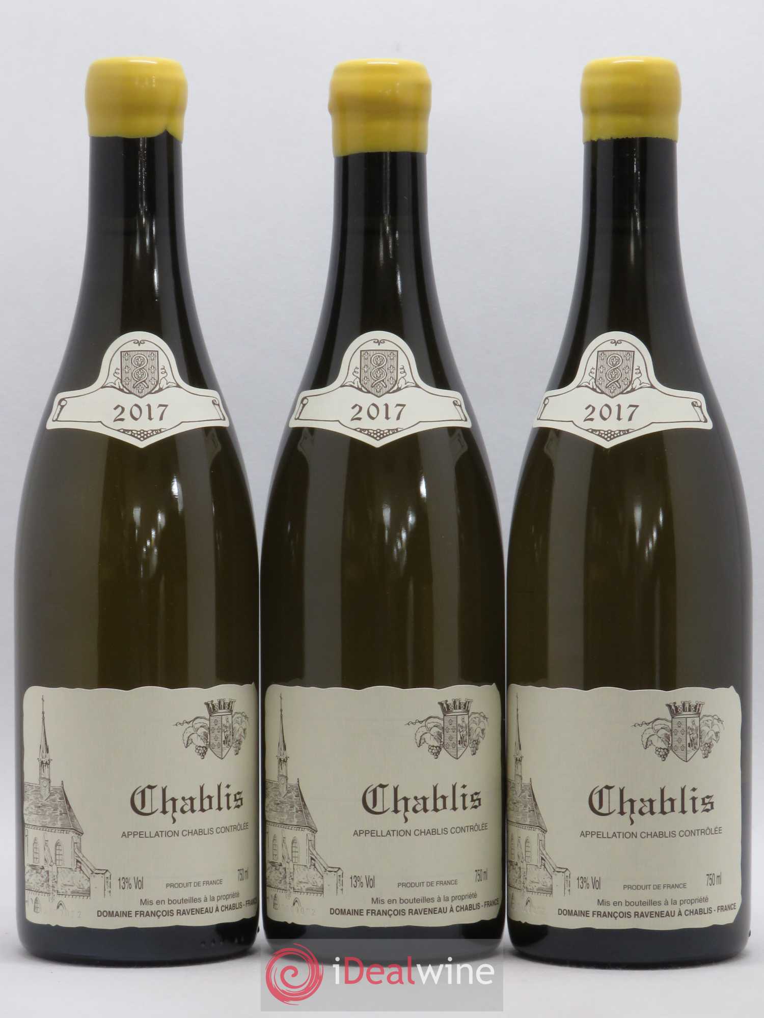 Chablis Raveneau (Domaine) 2017 - Lot de 3 bouteilles - 0