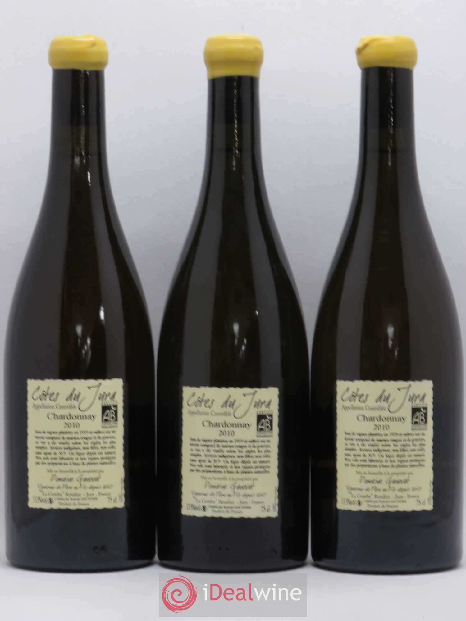 Côtes du Jura Les Grands Teppes Vieilles Vignes Jean-François Ganevat (Domaine) 2010 - Lot de 3 bouteilles - 1