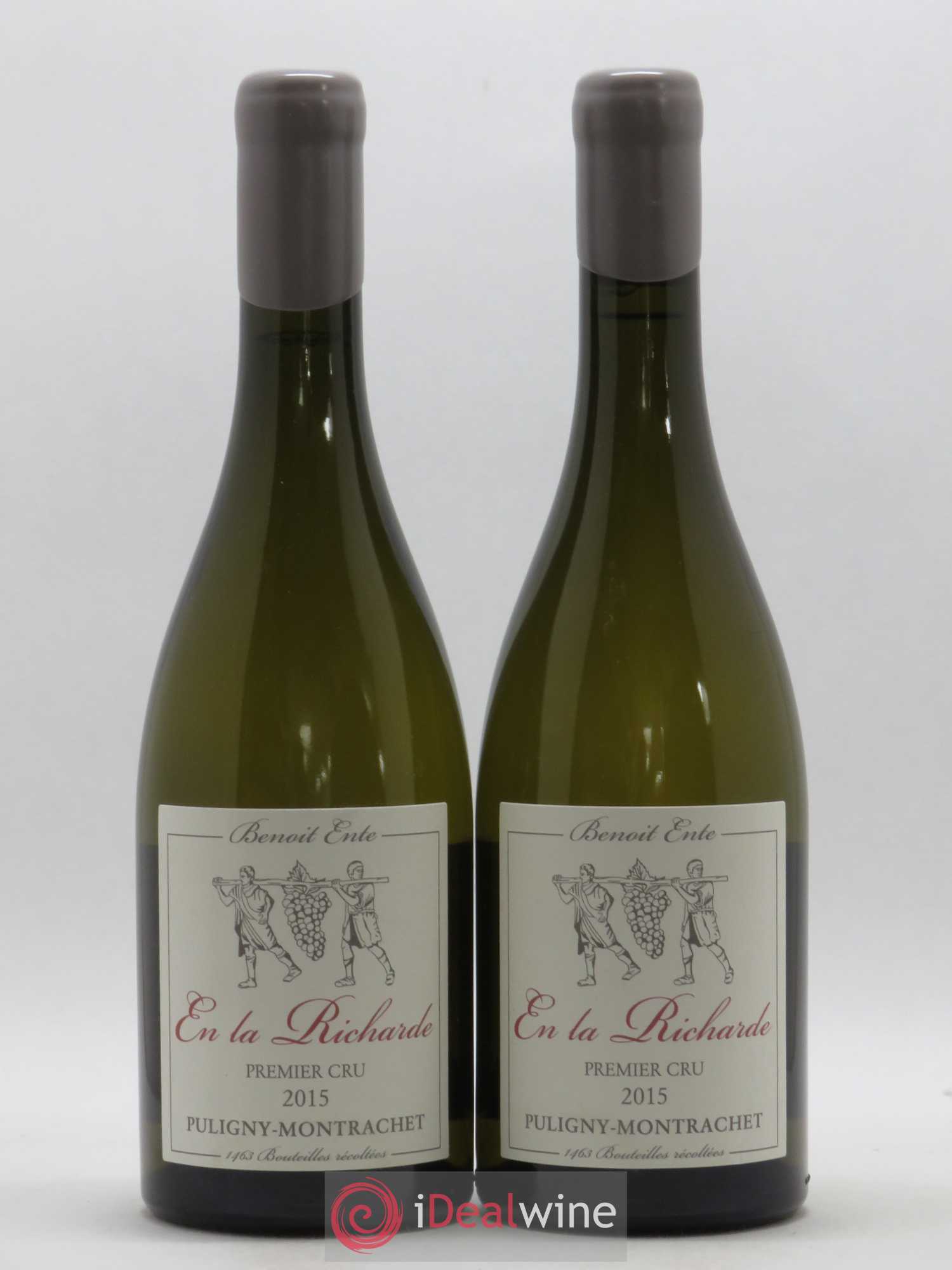 Puligny-Montrachet 1er Cru Folatières En la Richarde Benoit Ente 2015 - Lot de 2 bouteilles - 0