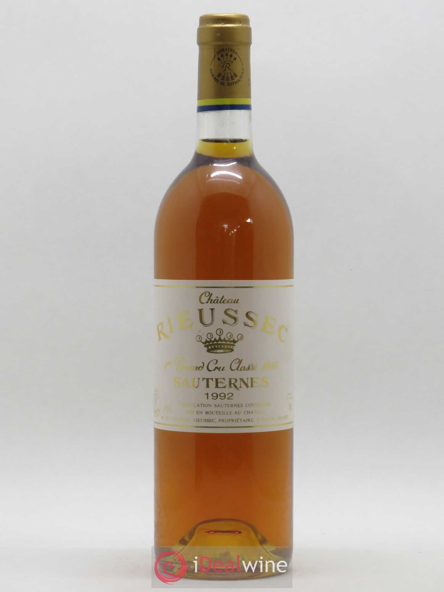 Château Rieussec 1er Grand Cru Classé 1992 - Posten von 1 Flasche - 0