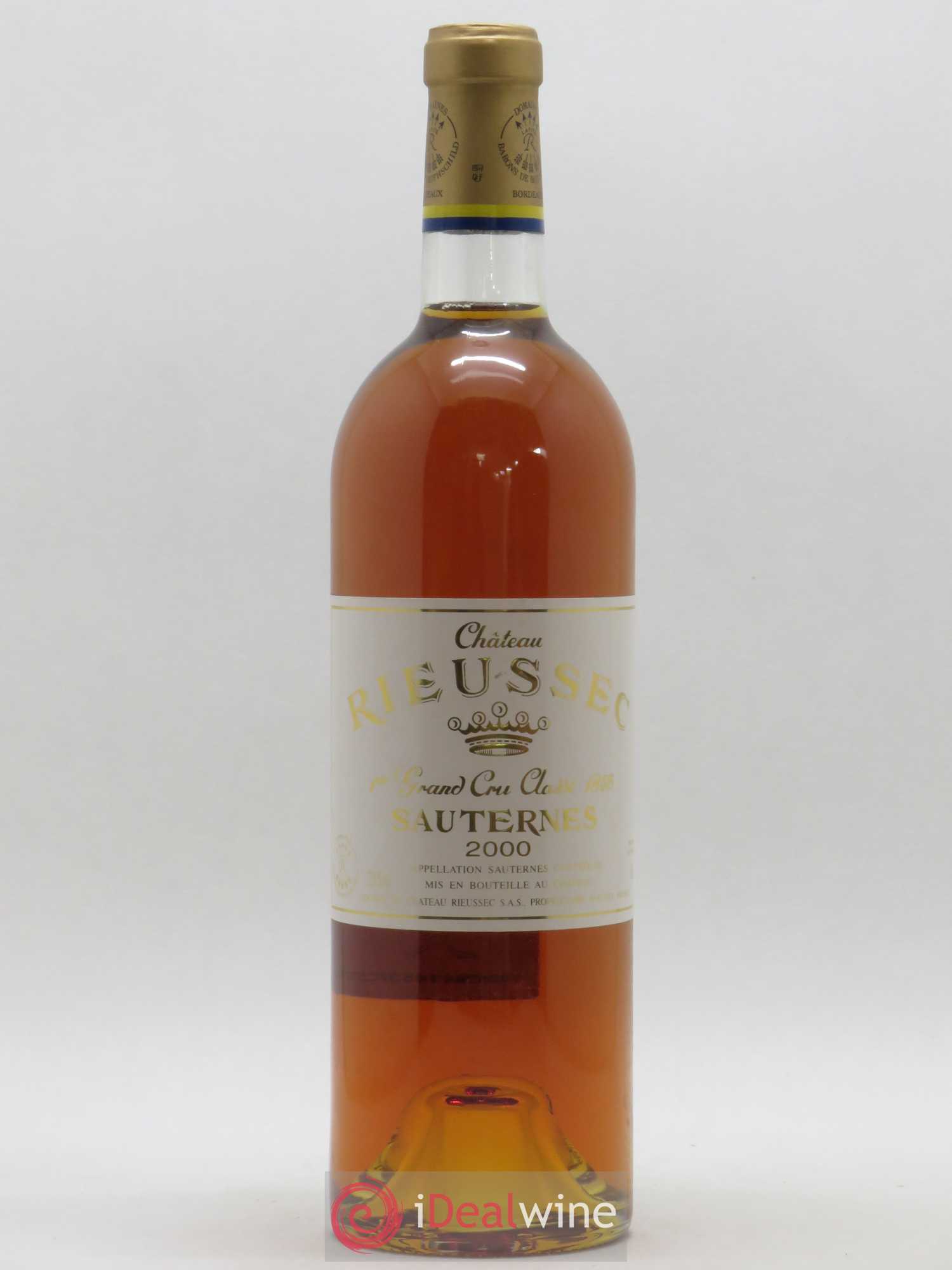 Château Rieussec 1er Grand Cru Classé 2000 - Posten von 1 Flasche - 0