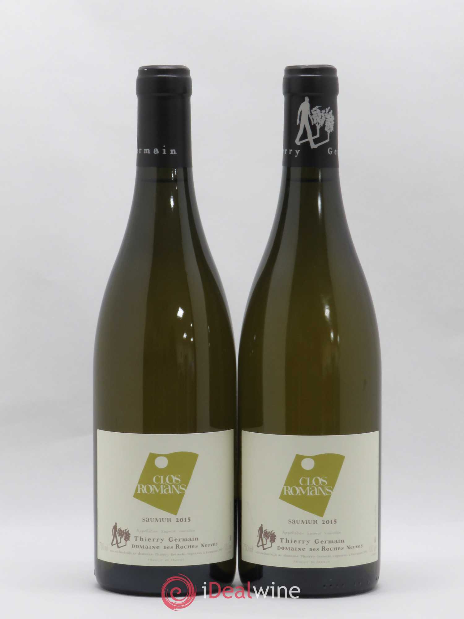 Saumur Clos Romans Domaine des Roches Neuves - Thierry Germain 2015 - Lot de 2 bouteilles - 0