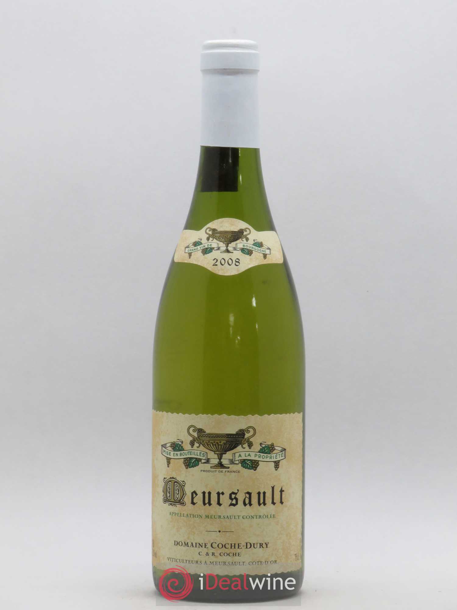 Meursault Coche Dury (Domaine) 2008 - Lot de 1 bouteille - 0