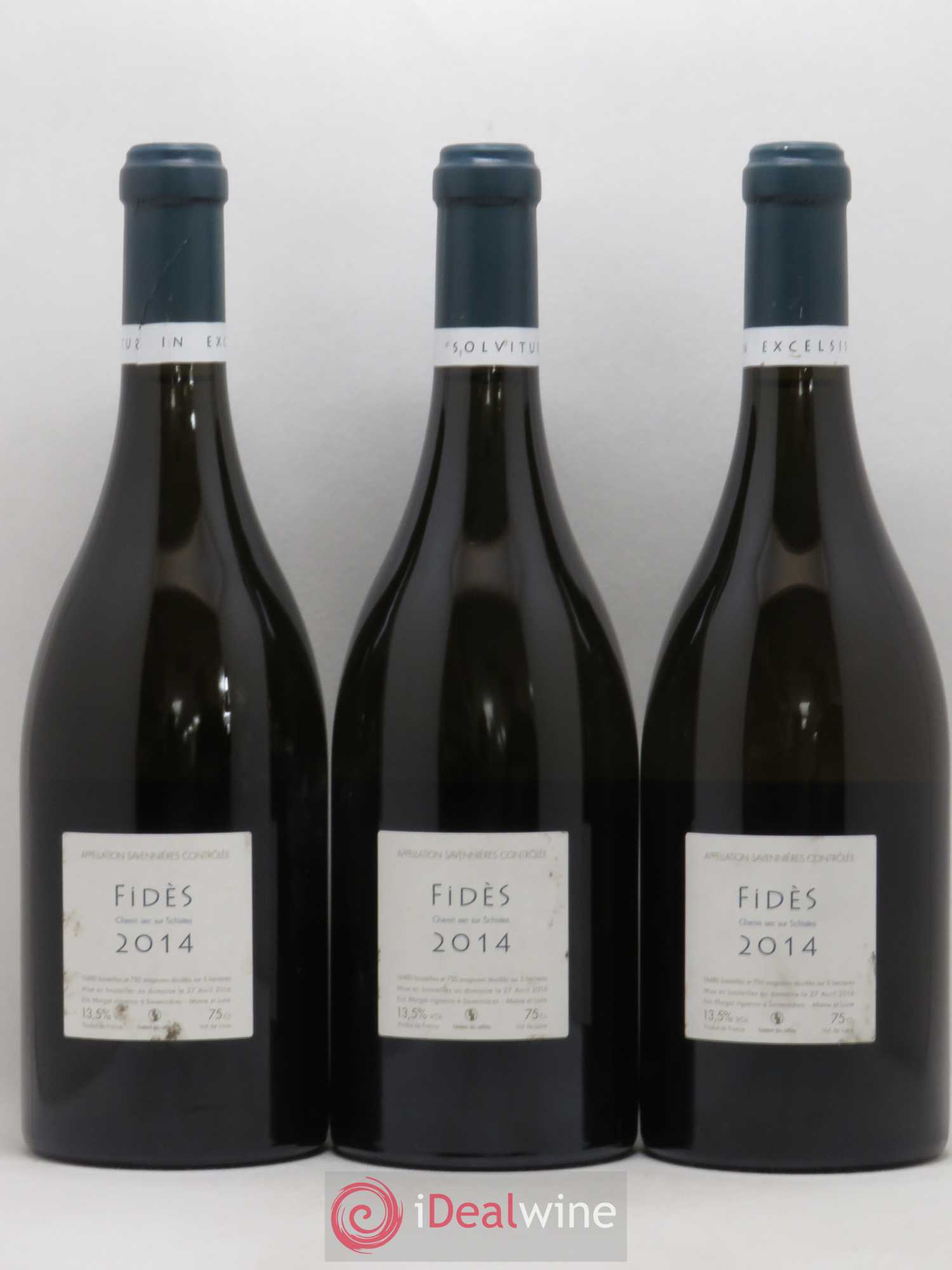 Savennières Fidès Eric Morgat 2014 - Lot de 3 bouteilles - 1