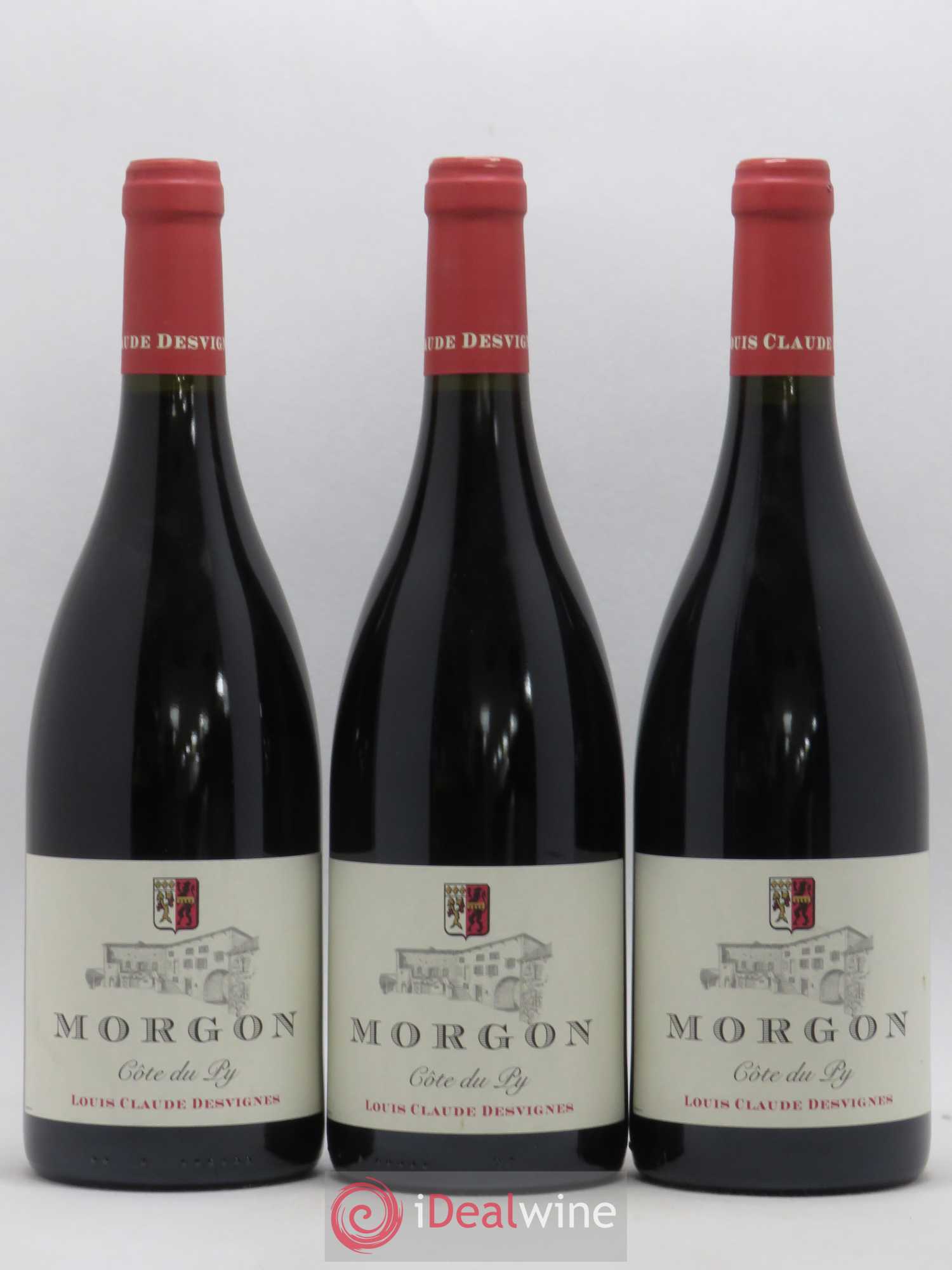 Morgon Côte du Py Louis-Claude Desvignes 2015 - Lot de 3 bouteilles - 0