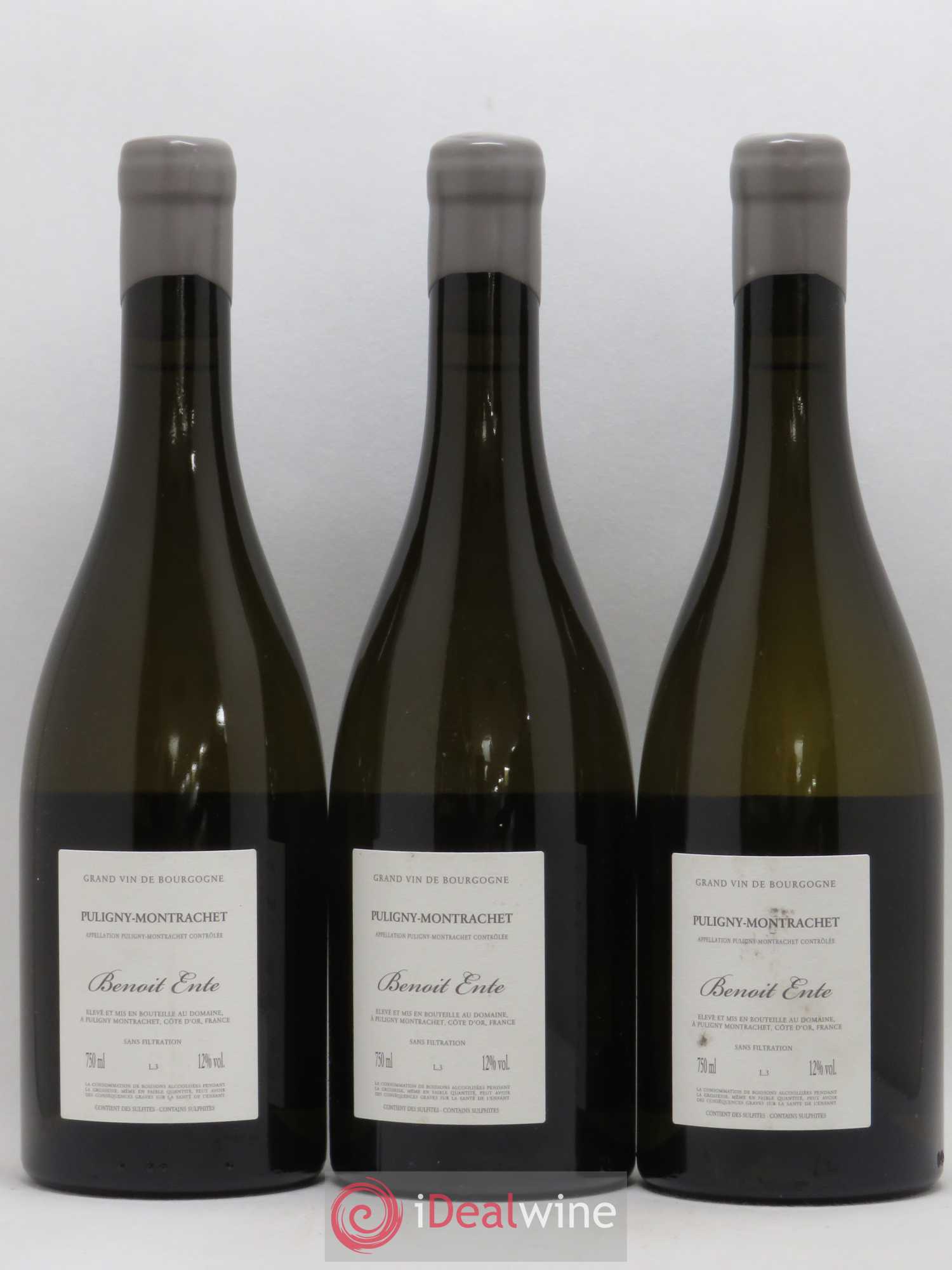 Puligny-Montrachet Benoit Ente 2014 - Lot de 3 bouteilles - 1
