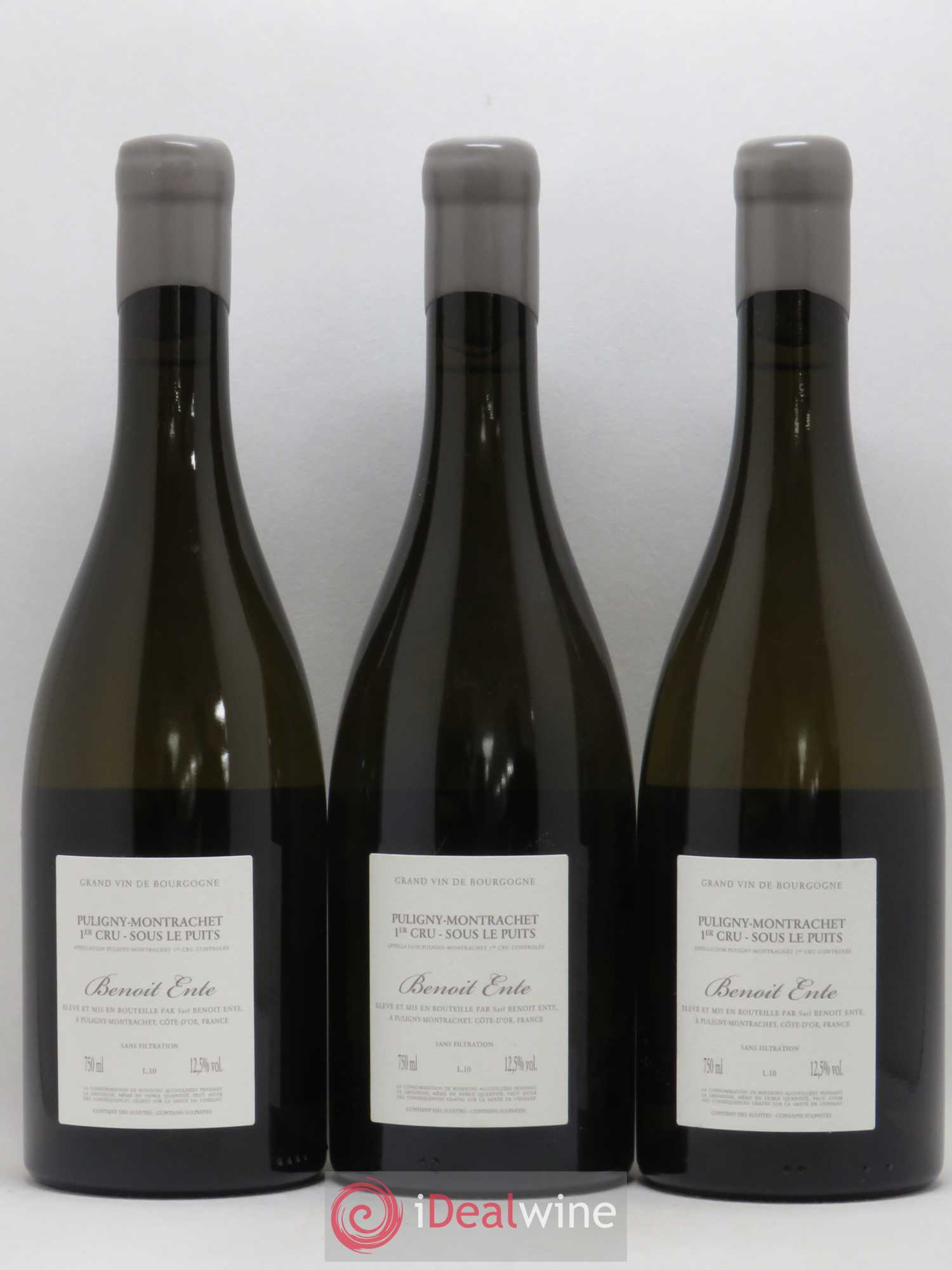 Puligny-Montrachet 1er Cru Sous le Puits Terre de Blagny Benoît Ente 2014 - Posten von 3 Flaschen - 1