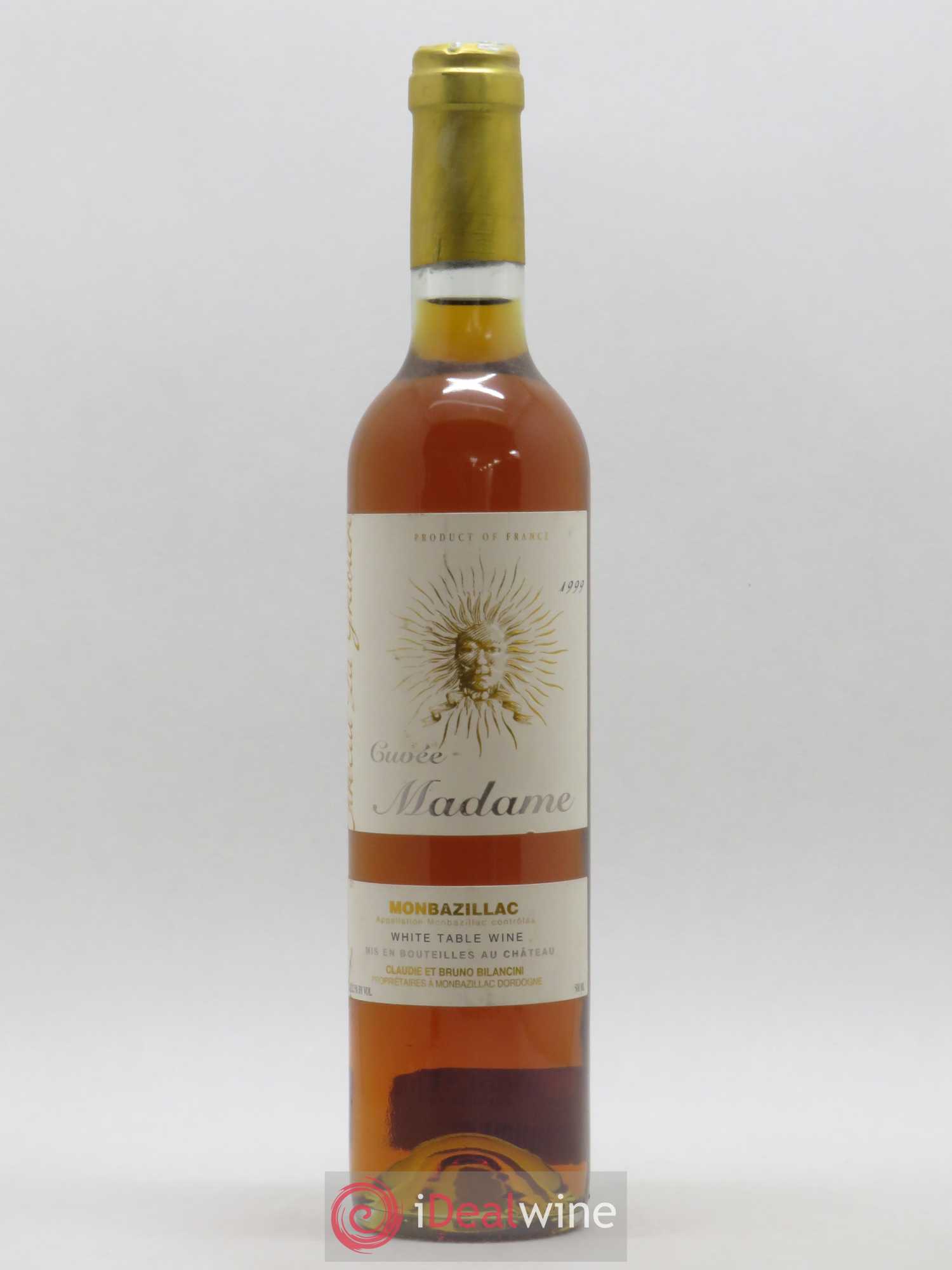 Monbazillac Château Tirecul La Gravière Cuvée Madame Bruno et Claudie Bilancini 50cl 1999 - Lotto di 1 bottiglia - 0