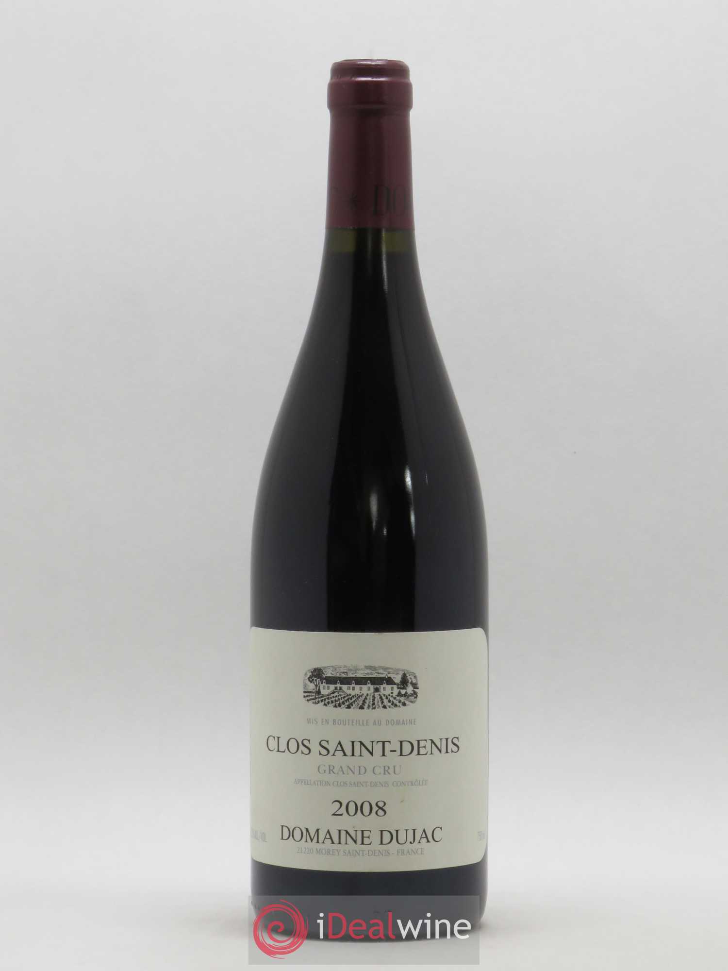 Clos Saint-Denis Grand Cru Dujac (Domaine) 2008 - Lot de 1 bouteille - 0