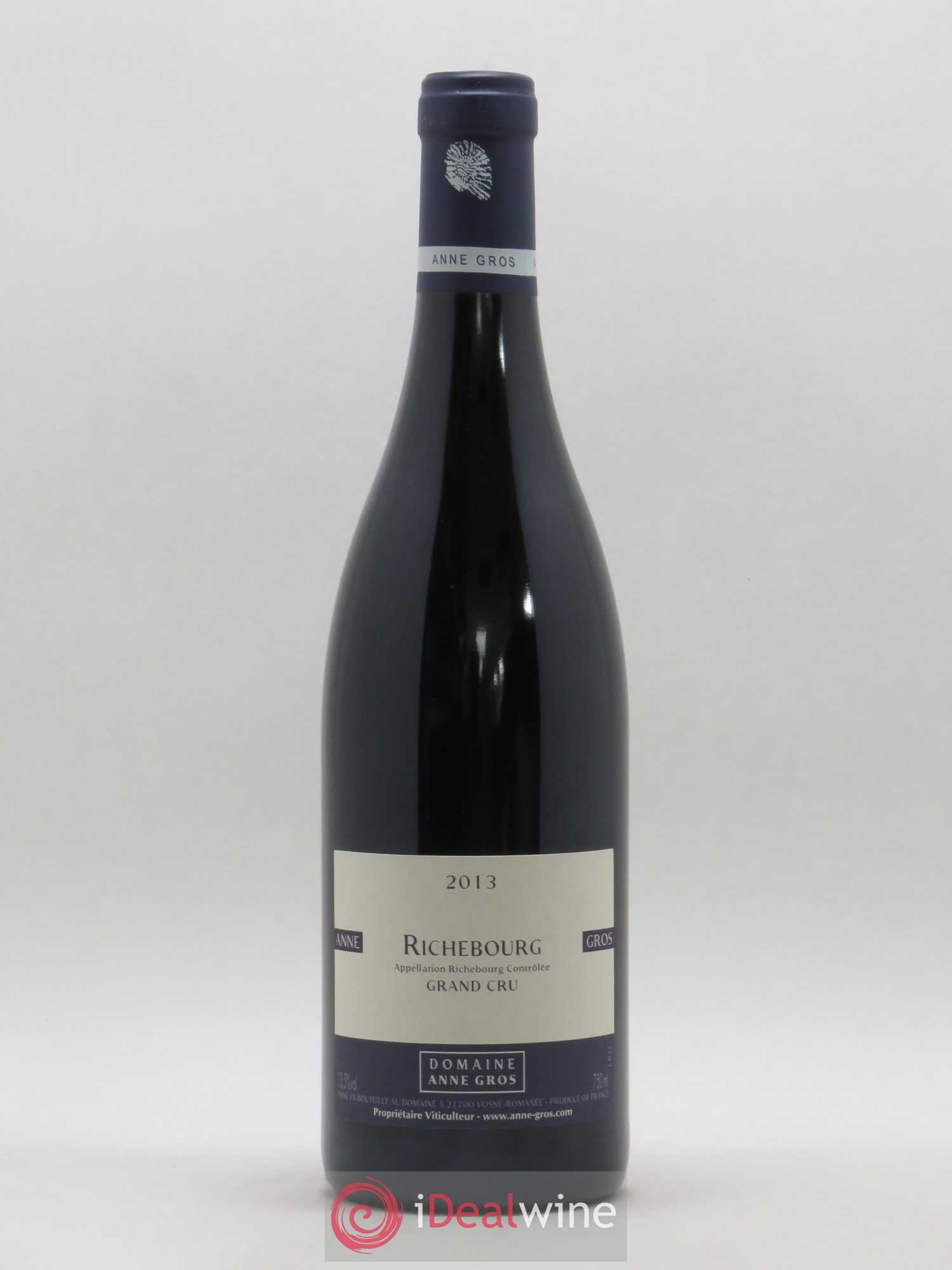 Richebourg Grand Cru Anne Gros 2013 - Lot de 1 bouteille - 0