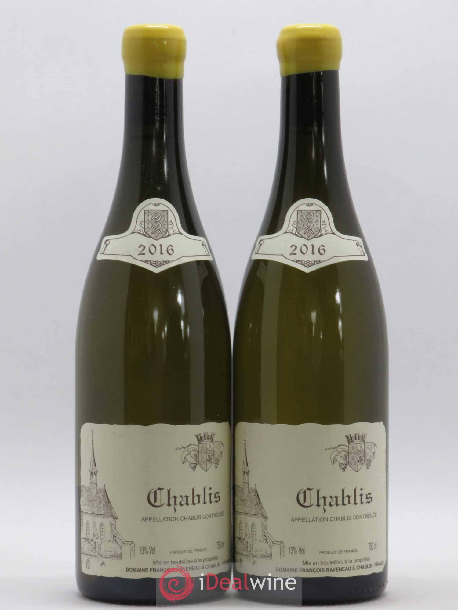Chablis Raveneau (Domaine) 2016 - Lot de 2 bouteilles - 0