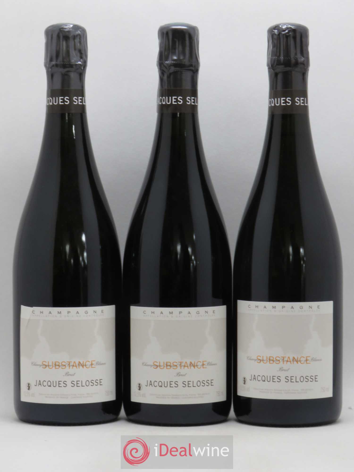 Substance Jacques Selosse - Lot de 3 bouteilles - 0