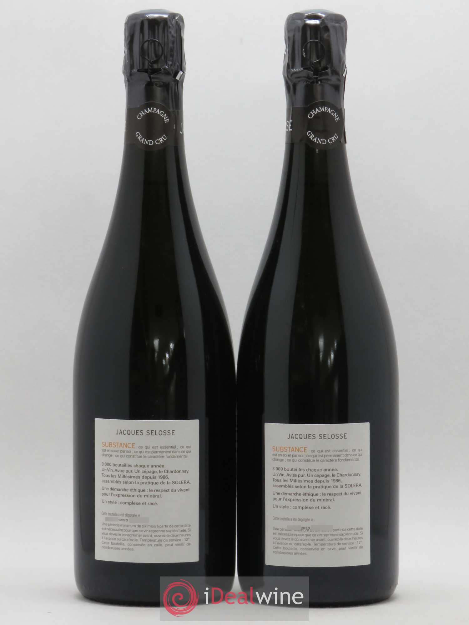 Substance Jacques Selosse - Lot de 2 bouteilles - 1
