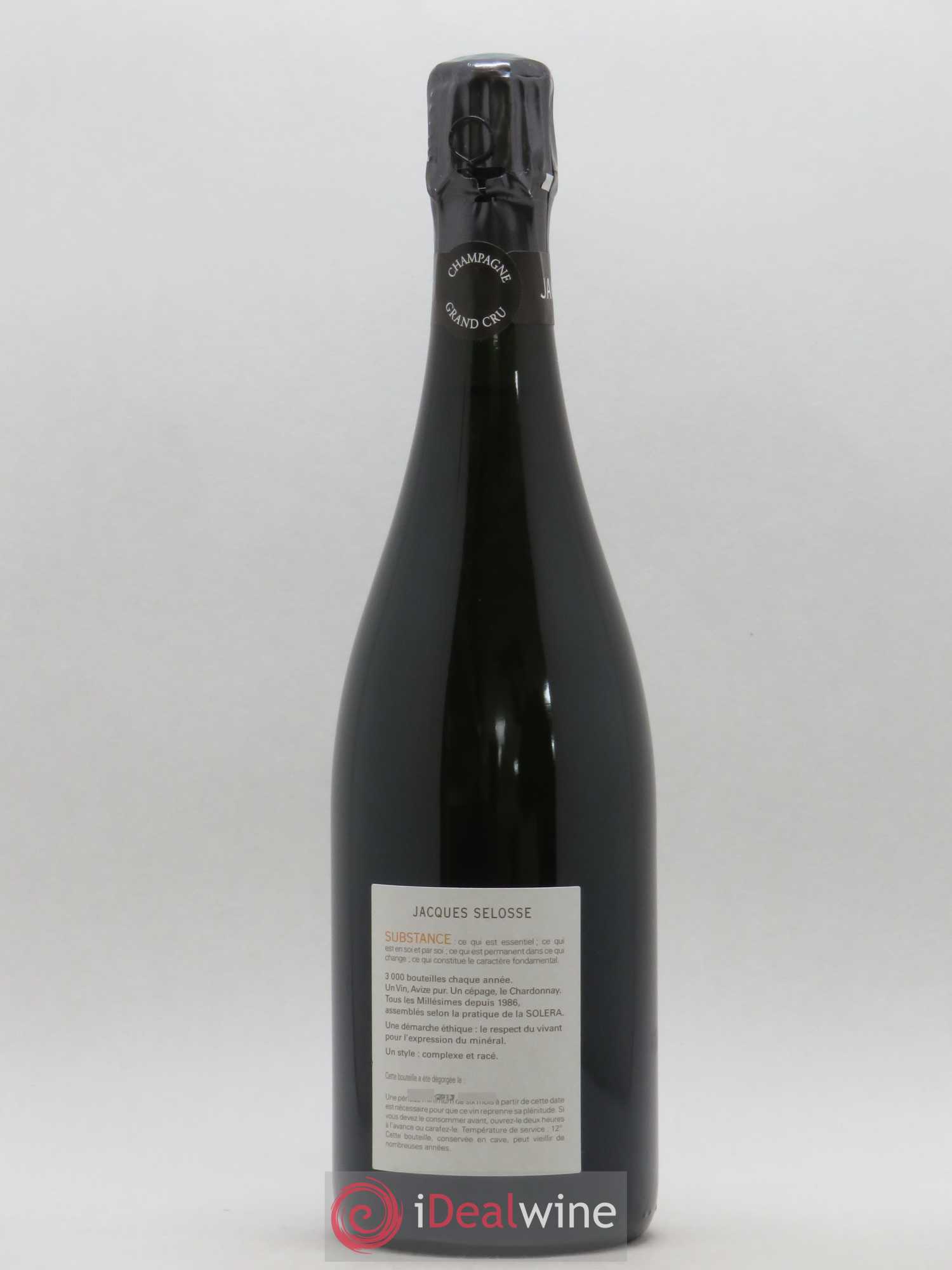 Substance Jacques Selosse - Lot de 1 bouteille - 1