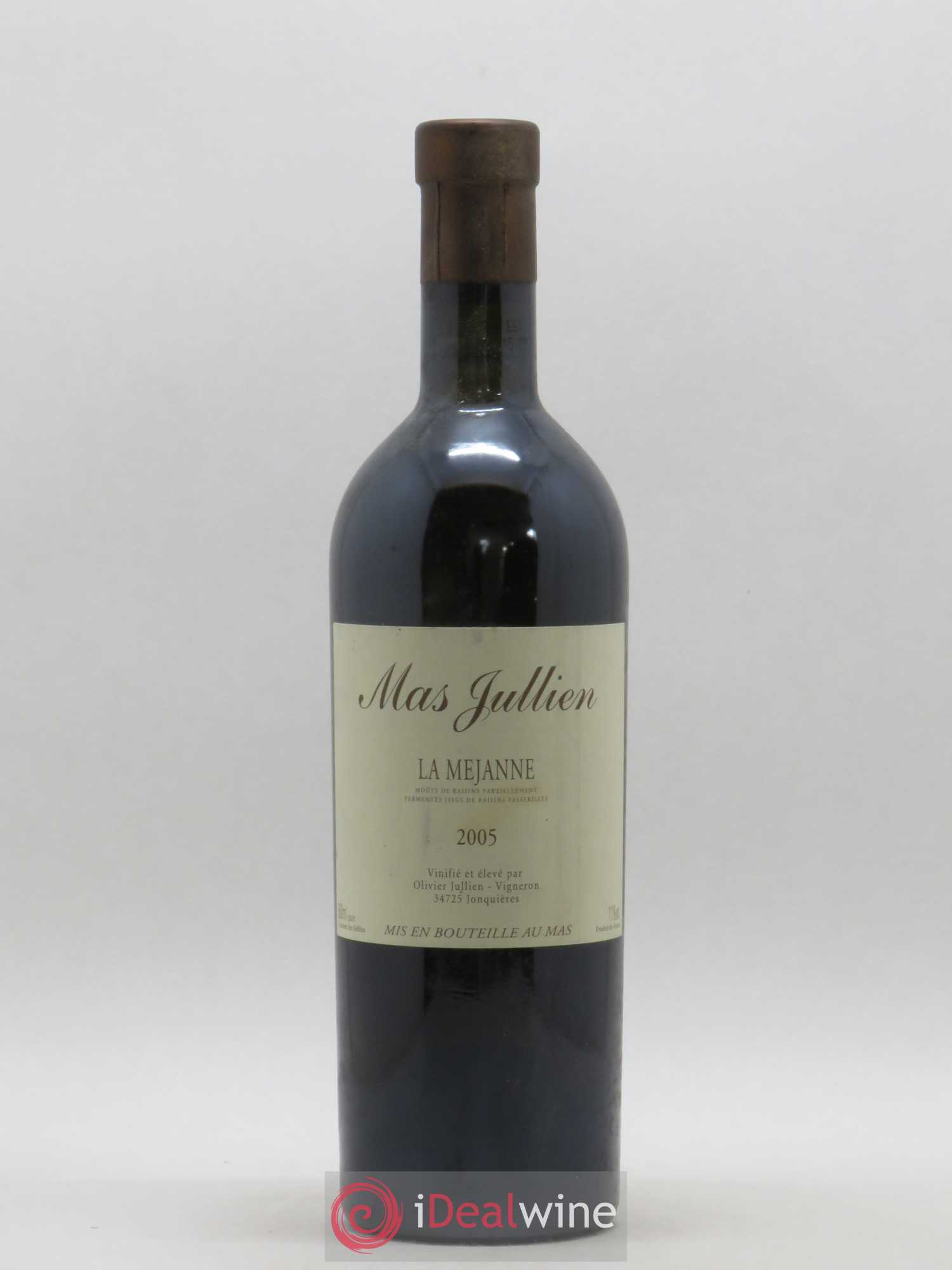 Moût de raisins partiellement fermenté issu de raisins passerillés La Mejanne Mas Jullien - Olivier Jullien 50cl 2005 - Posten von 1 Flasche - 0