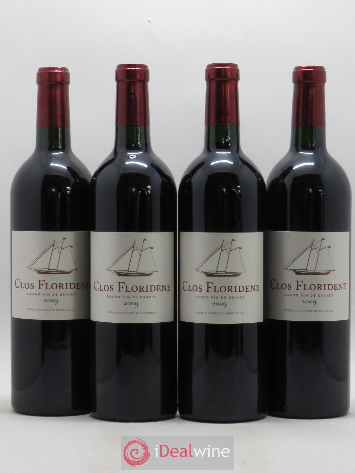 Clos Floridène 2009 - Lot de 4 bouteilles - 0