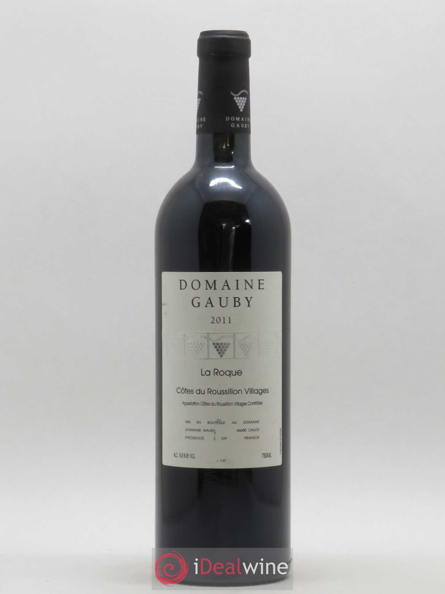 Côtes du Roussillon Villages La Roque Gauby (Domaine) 2011 - Lot de 1 bouteille - 0