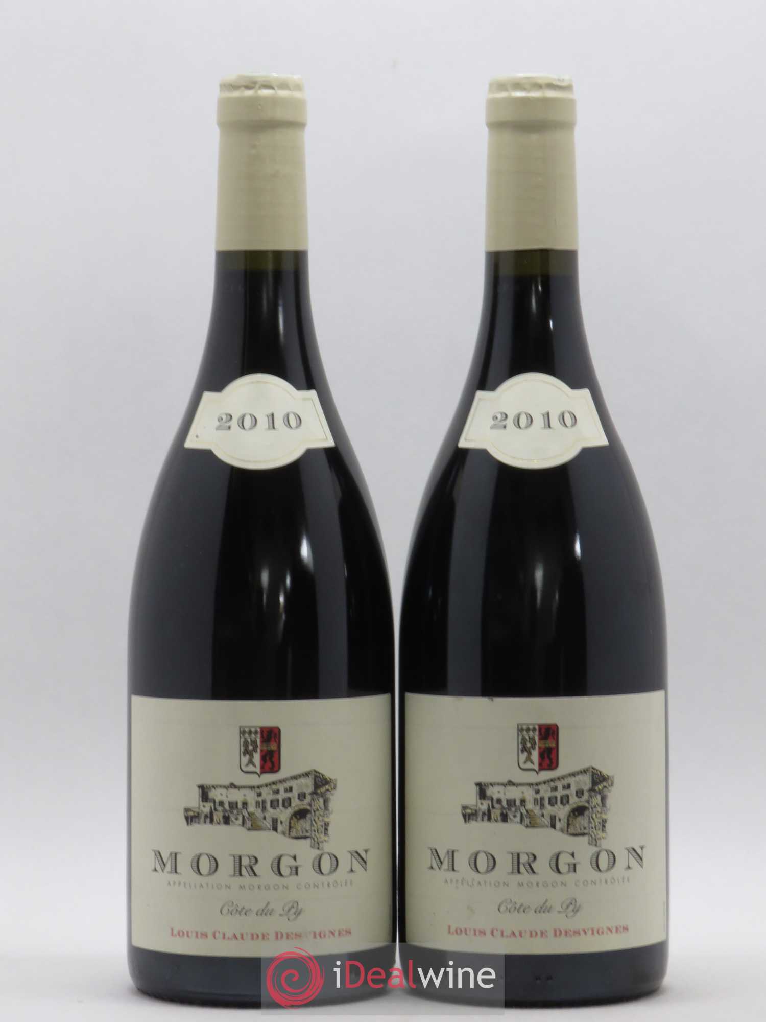 Morgon Côte du Py Louis-Claude Desvignes 2010 - Lot de 2 bouteilles - 0