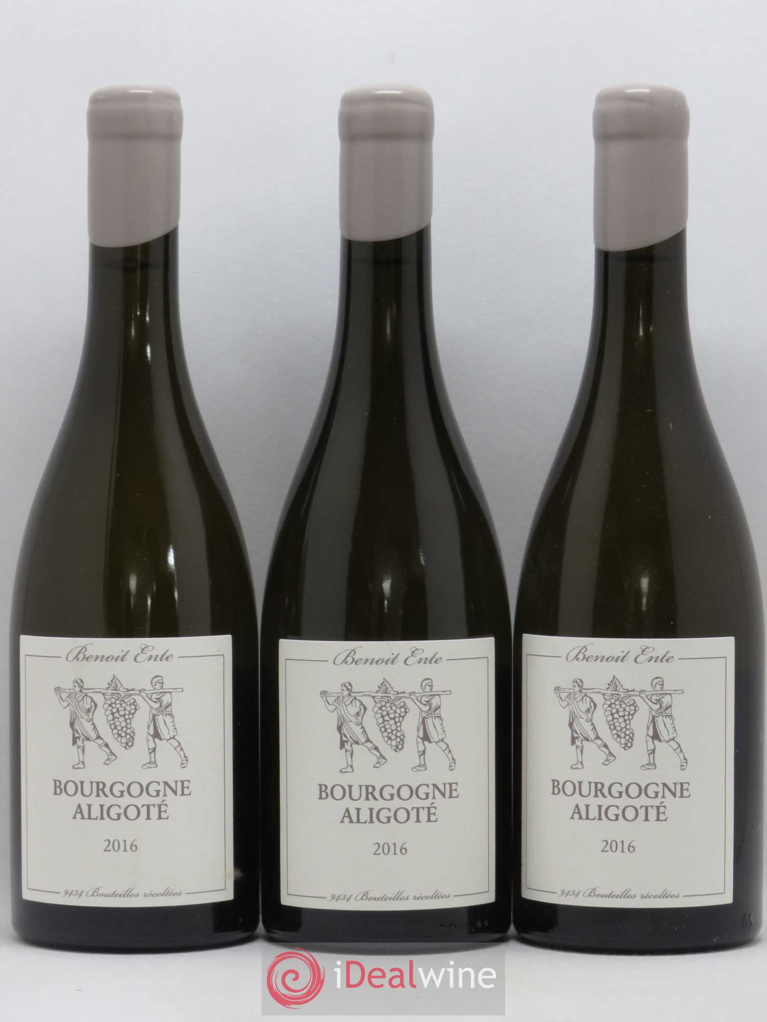 Bourgogne Aligoté Benoit Ente 2016 - Lot de 3 bouteilles - 0