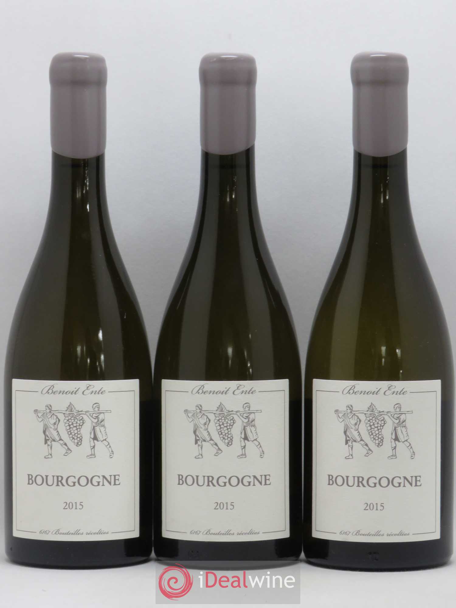 Bourgogne Chardonnay Benoit Ente 2015 - Lot de 3 bouteilles - 0