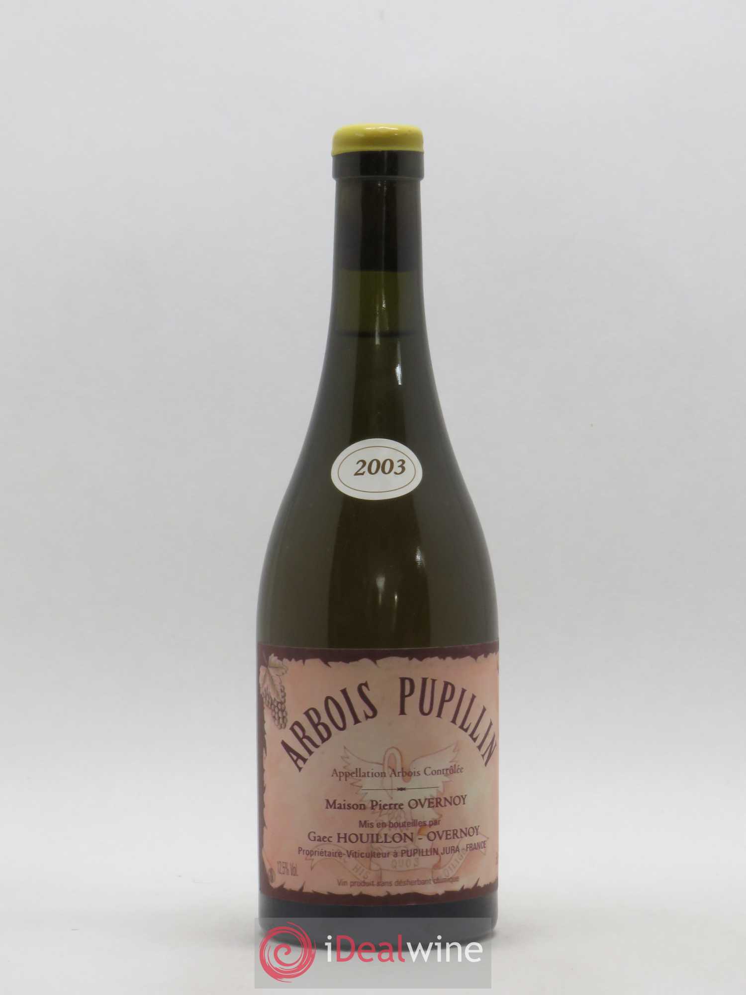Arbois-Pupillin Vieux Savagnin Ouillé 50cl (VSO) Overnoy-Houillon (Domaine) 2003 - Lot de 1 bouteille - 0