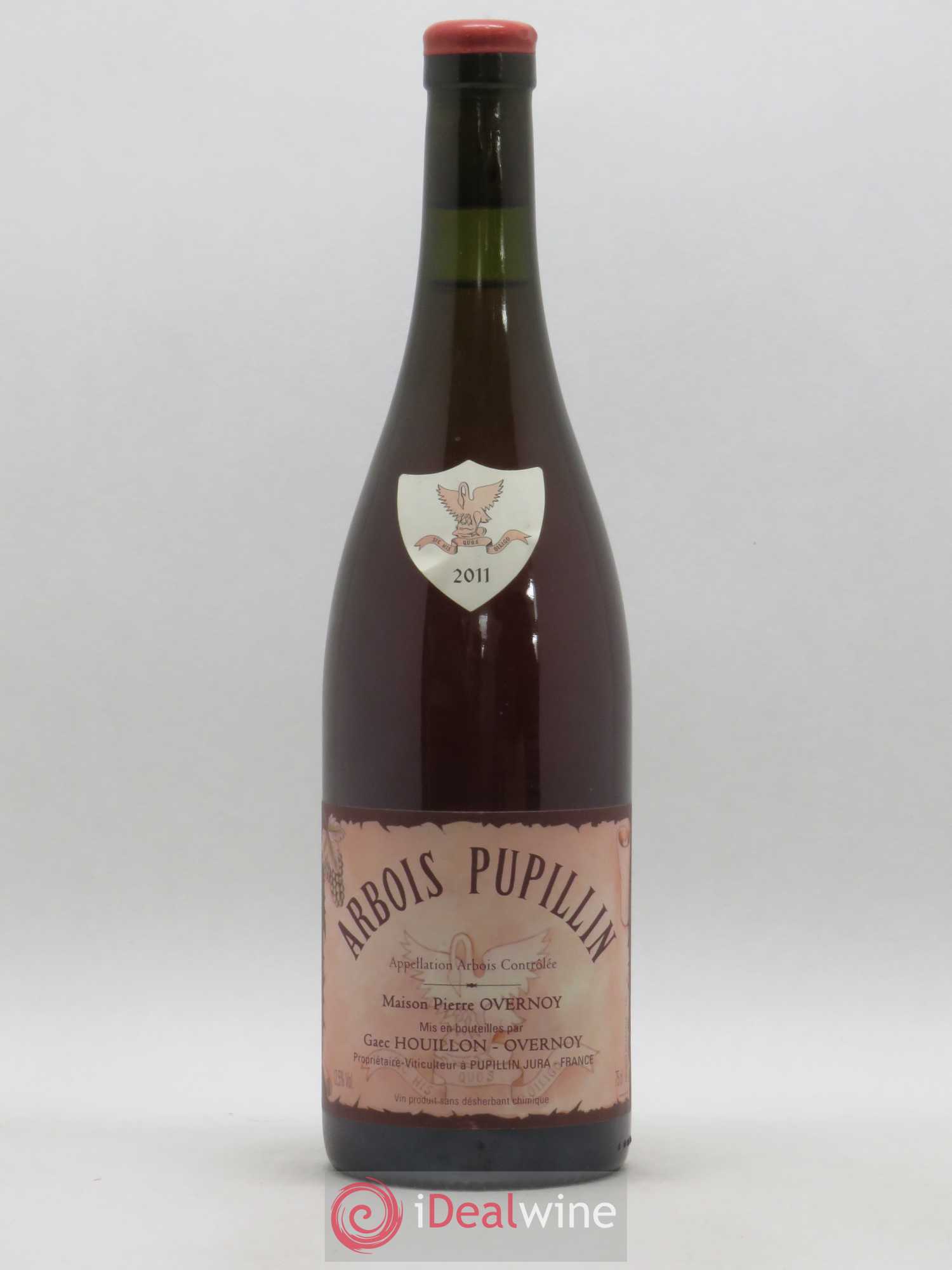 Arbois-Pupillin Poulsard (cire rouge) Overnoy-Houillon (Domaine) 2011 - Lot de 1 bouteille - 0