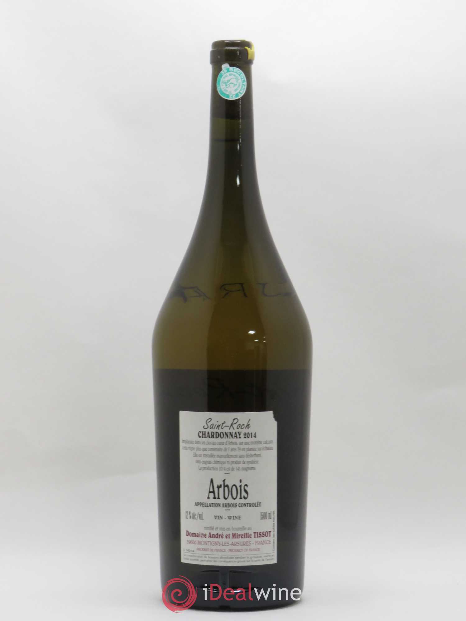 Arbois Cuvée Saint-Roch Domaine Tissot 2014 - Posten von 1 Magnum - 1
