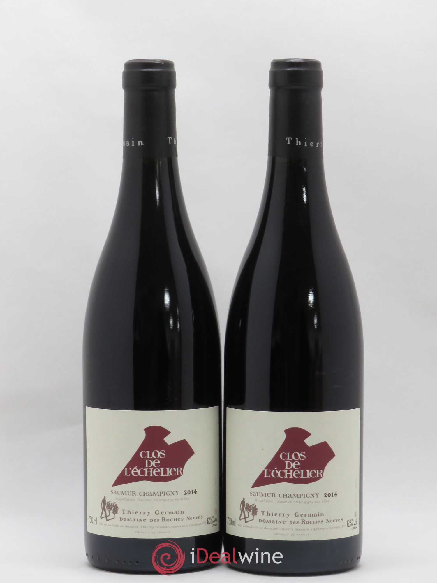 Saumur-Champigny Clos de l'Echelier Domaine des Roches Neuves - Thierry Germain 2014 - Lot de 2 bouteilles - 0