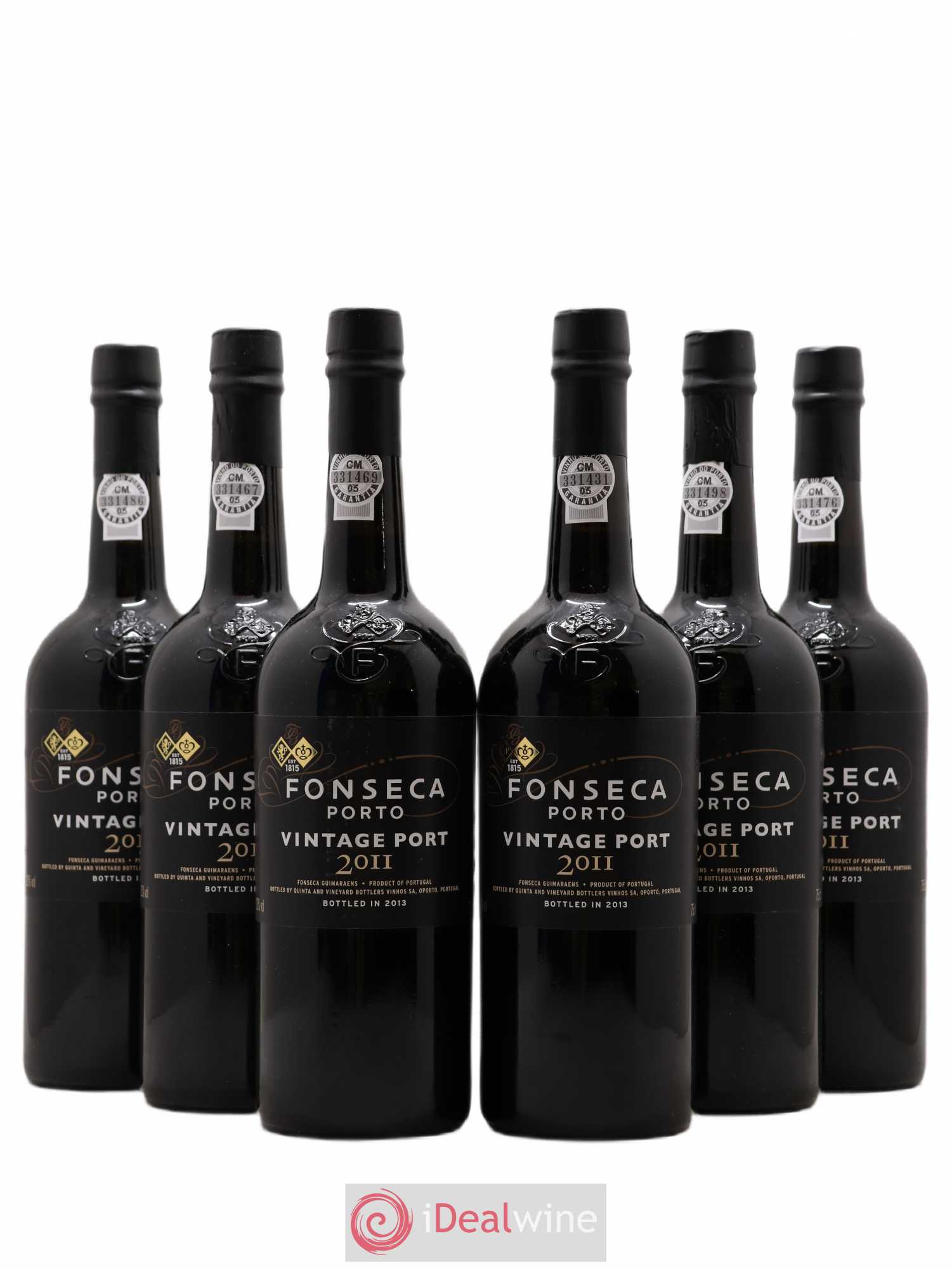 Porto Fonseca Vintage 2011 - Lot de 6 bouteilles - 0