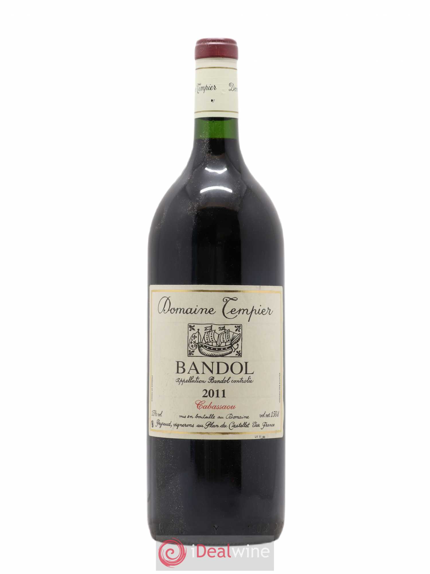 Bandol Domaine Tempier Cuvée Cabassaou Famille Peyraud 2011 - Lot de 1 magnum - 0