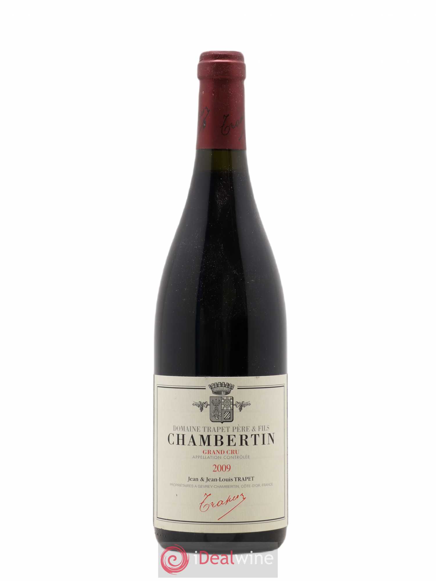 Chambertin Grand Cru Domaine Trapet 2009 - Lot de 1 bouteille - 0