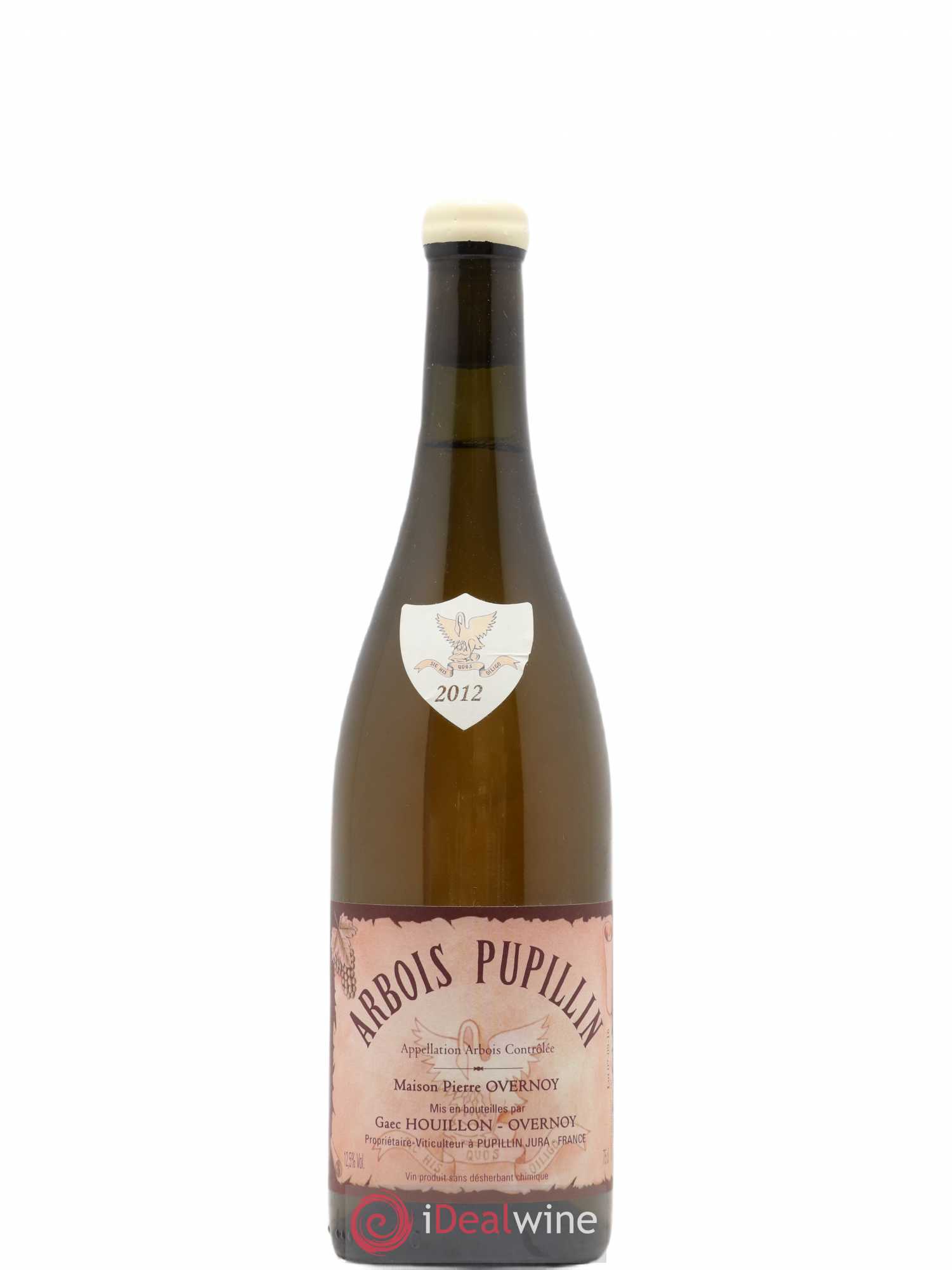 Arbois-Pupillin Chardonnay (cire blanche) Overnoy-Houillon (Domaine) 2012 - Lot de 1 bouteille - 0