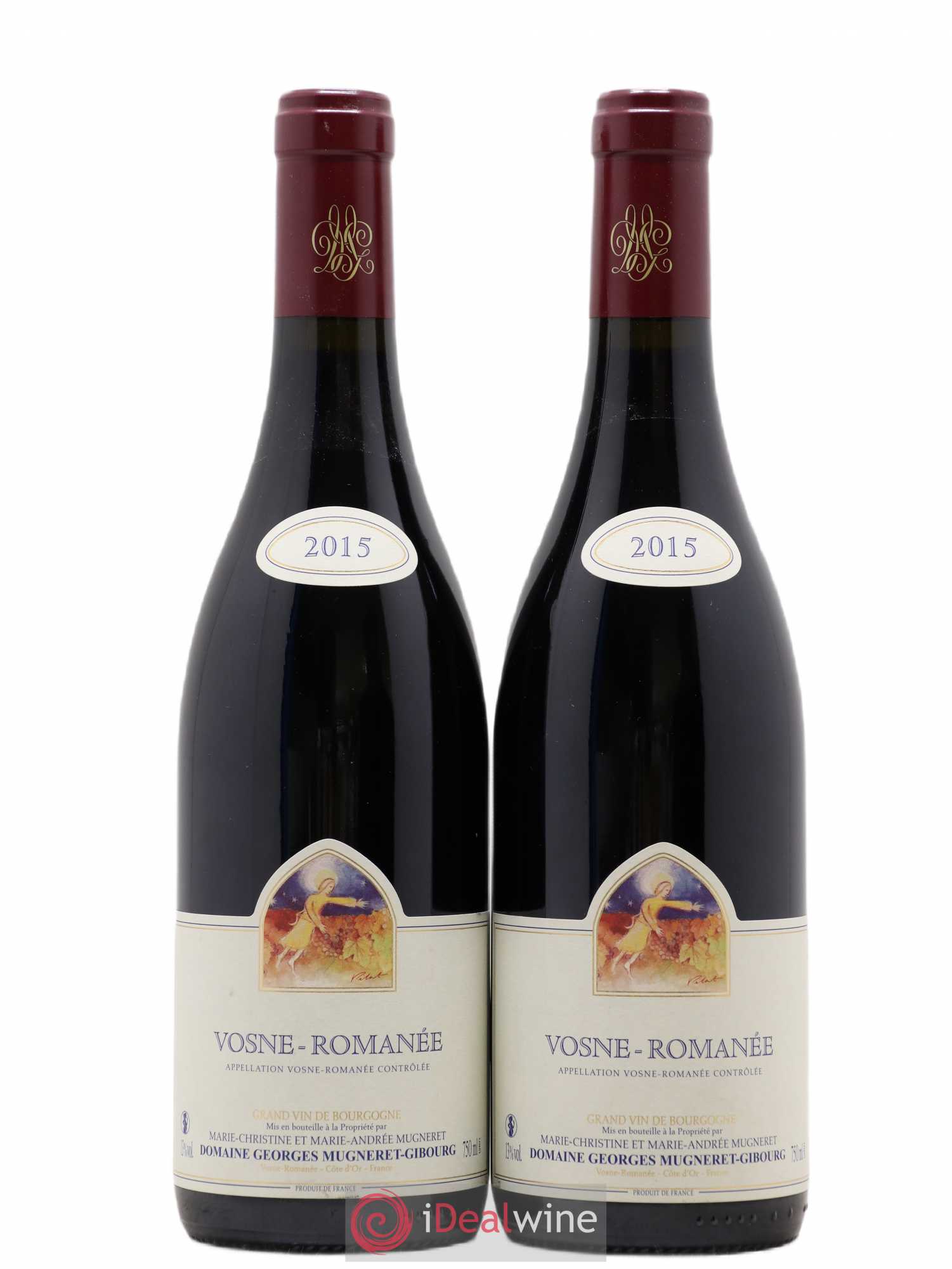 Vosne-Romanée Mugneret-Gibourg (Domaine) 2015 - Lot de 2 bouteilles - 0