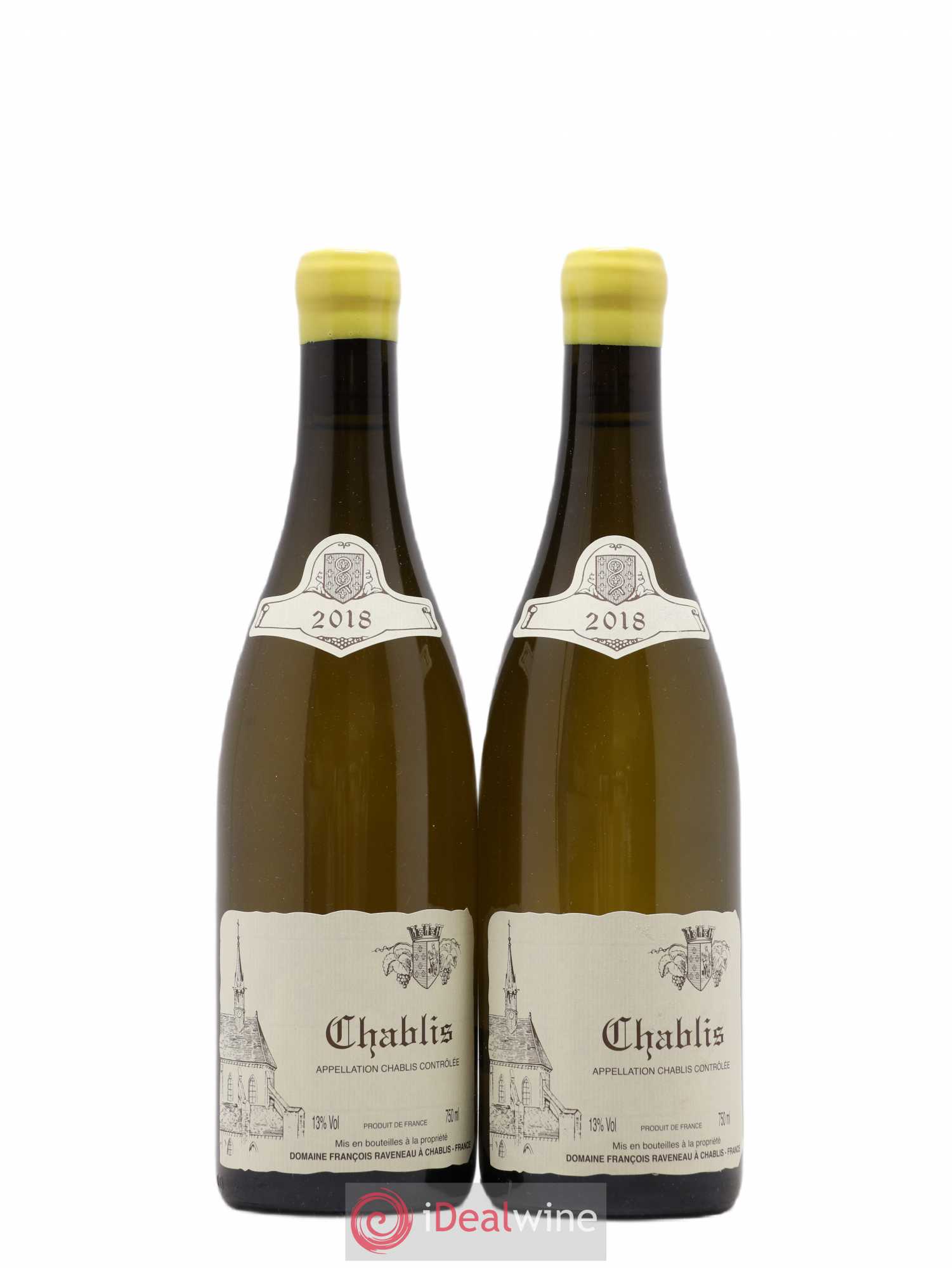 Chablis Raveneau (Domaine) 2018 - Lot de 2 bouteilles - 0