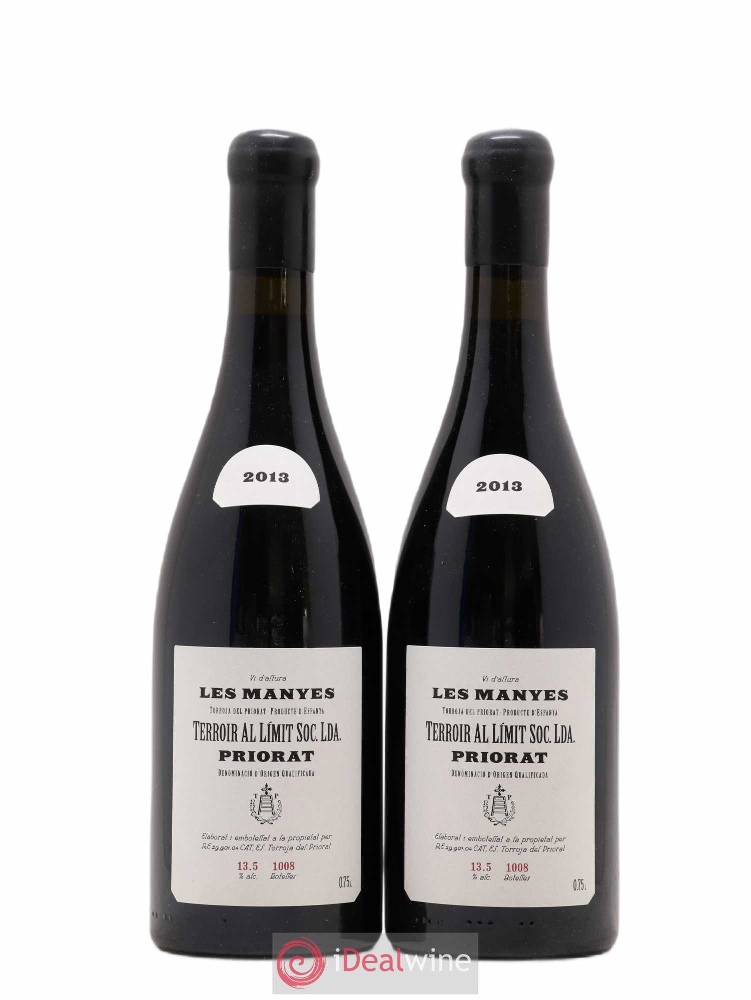 Priorat Terroir Al Limit Les Manyes Dominik Hubert 2013 - Lot de 2 bouteilles - 0