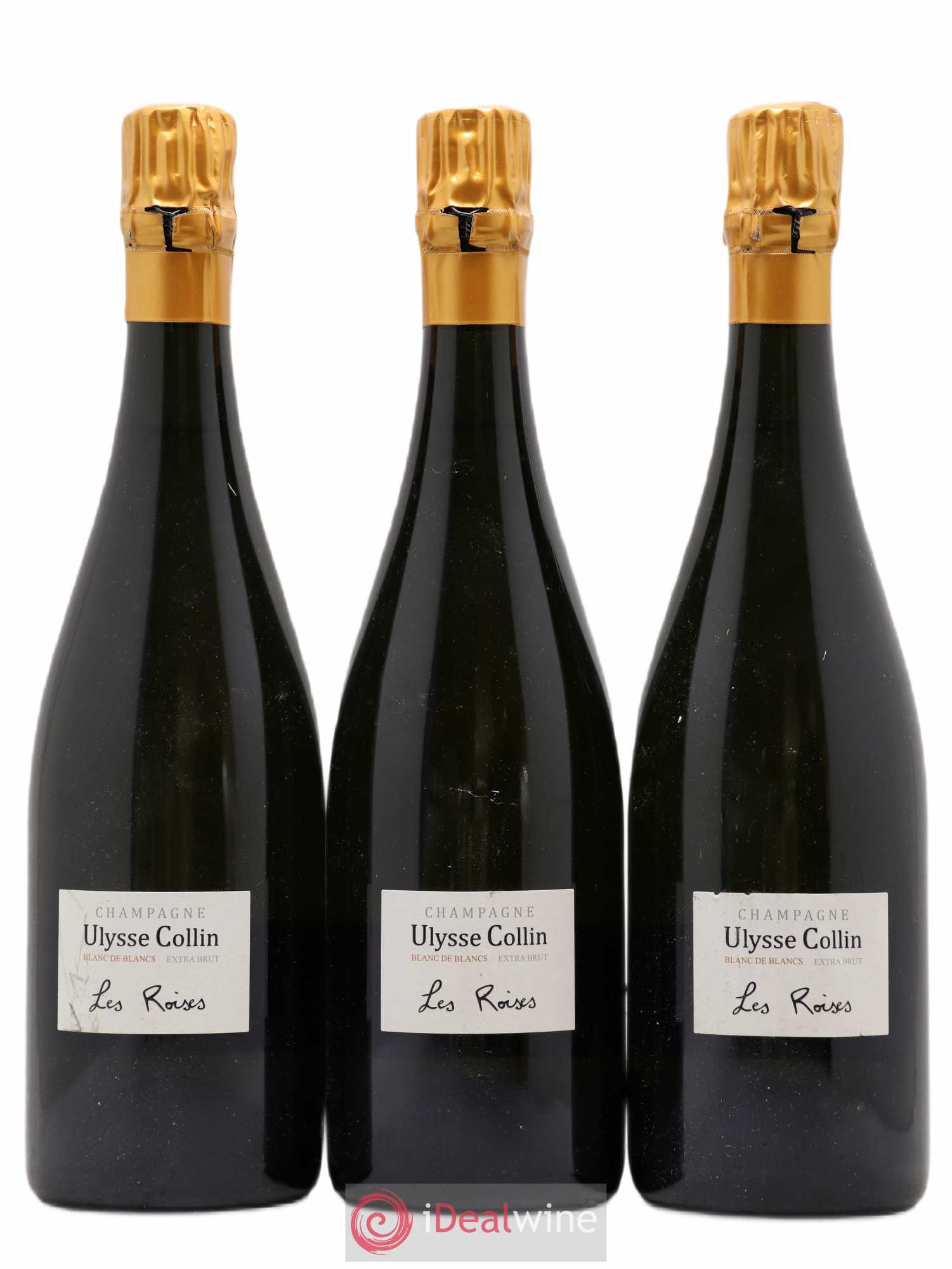 Les Roises Blanc de Blancs Extra-Brut Ulysse Collin - Lot de 3 bouteilles - 0
