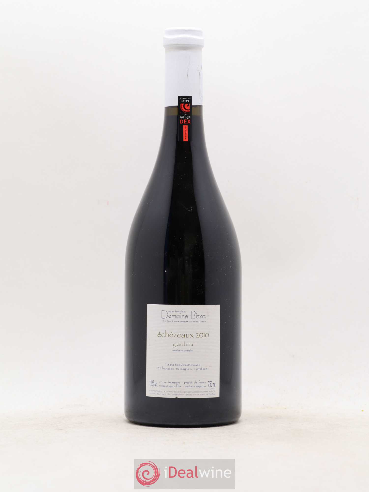 Echezeaux Grand Cru Bizot (Domaine) 2010 - Lot de 1 bouteille - 1