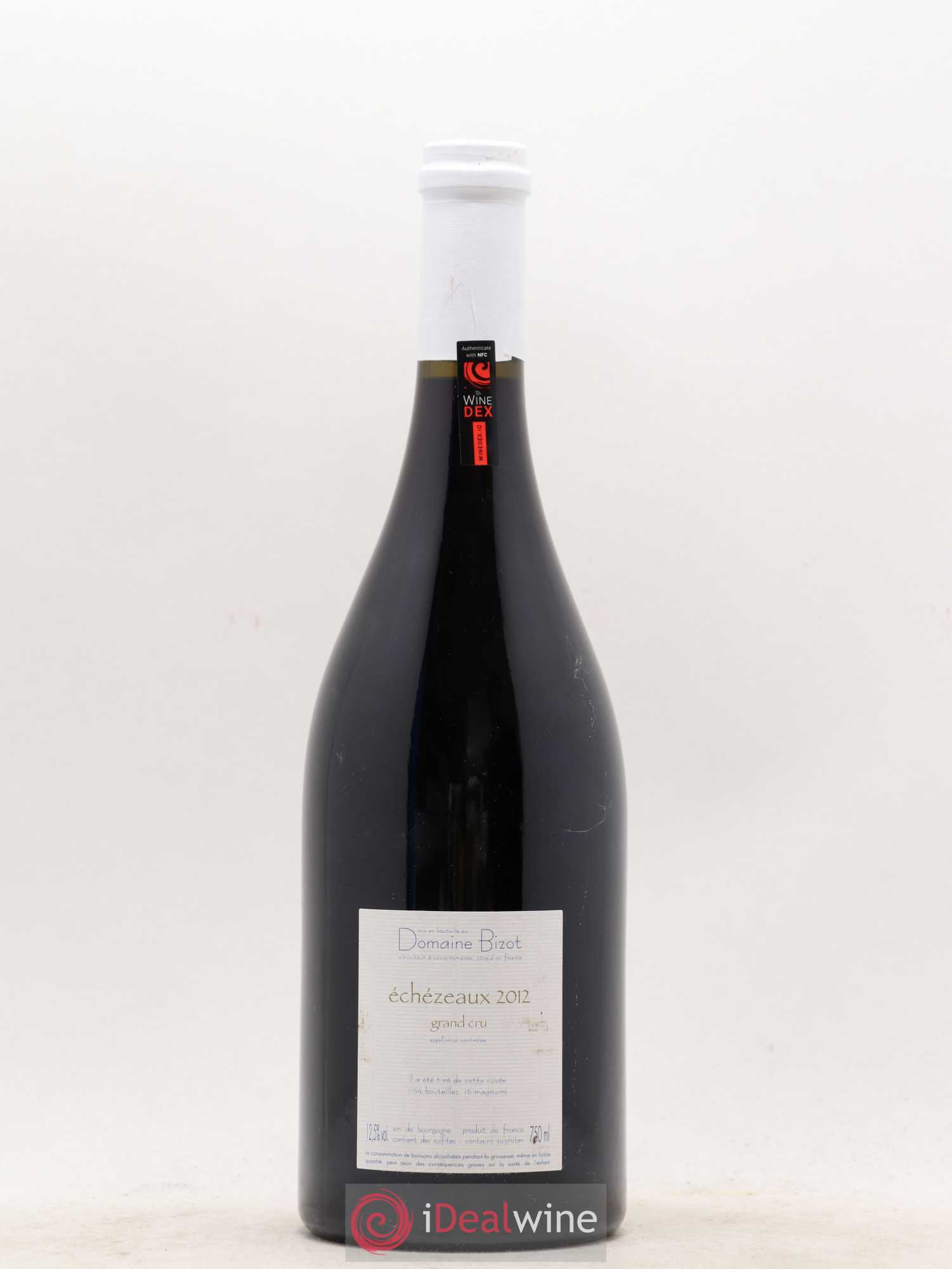 Echezeaux Grand Cru Bizot (Domaine) 2012 - Lot de 1 bouteille - 1