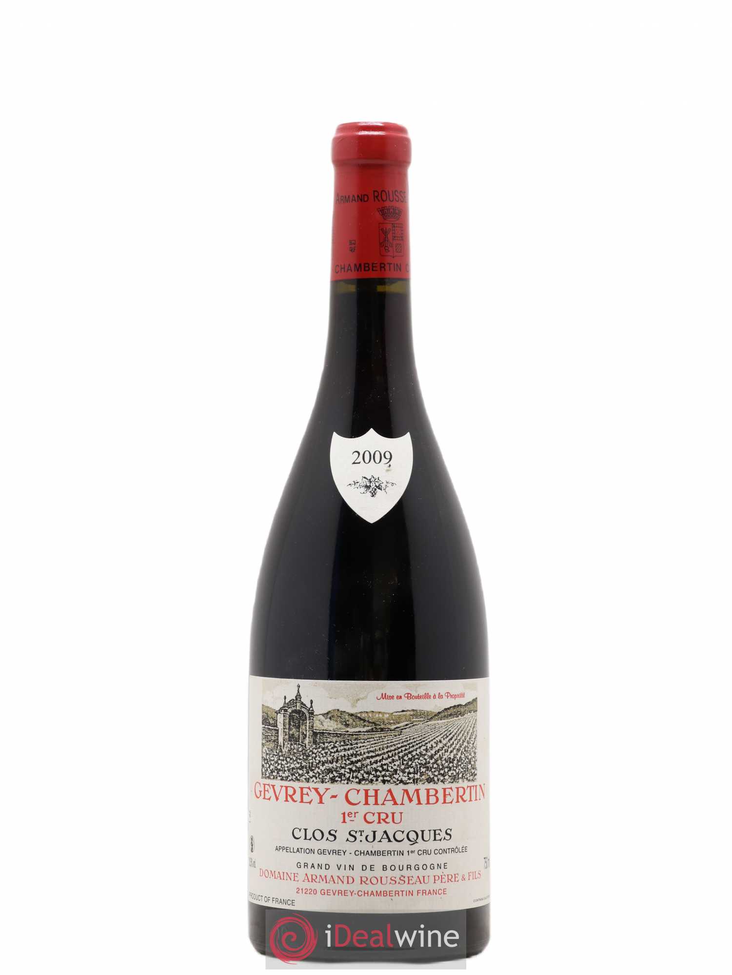 Gevrey-Chambertin 1er Cru Clos Saint-Jacques Armand Rousseau (Domaine) 2009 - Lot de 1 bouteille - 0