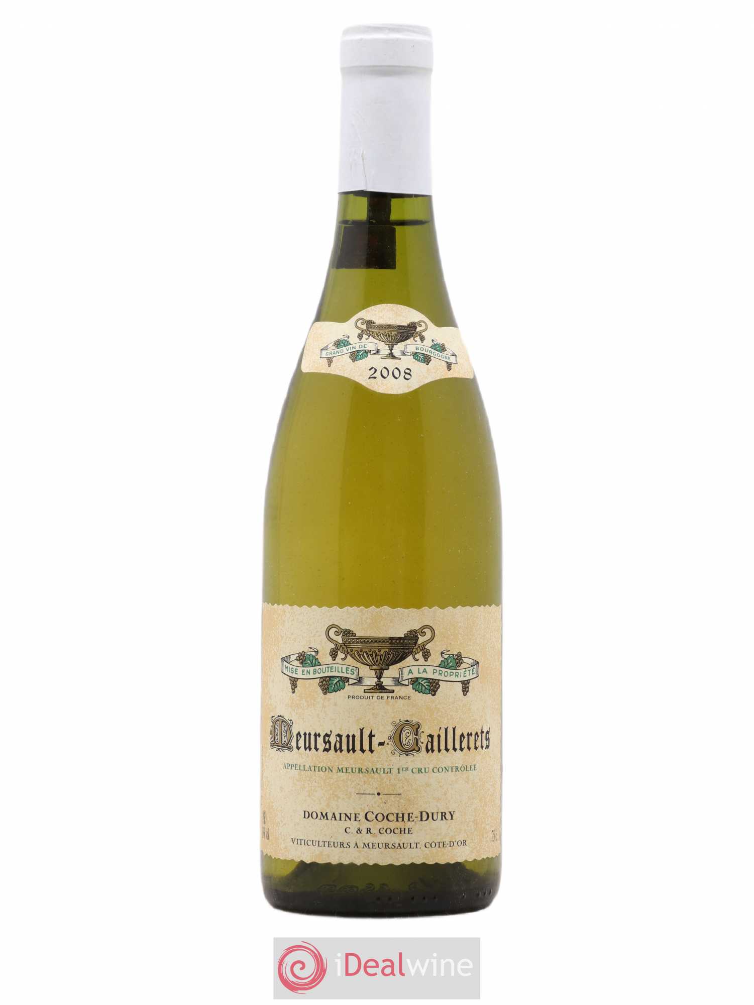 Meursault 1er Cru Caillerets Coche Dury (Domaine) 2008 - Lot de 1 bouteille - 0