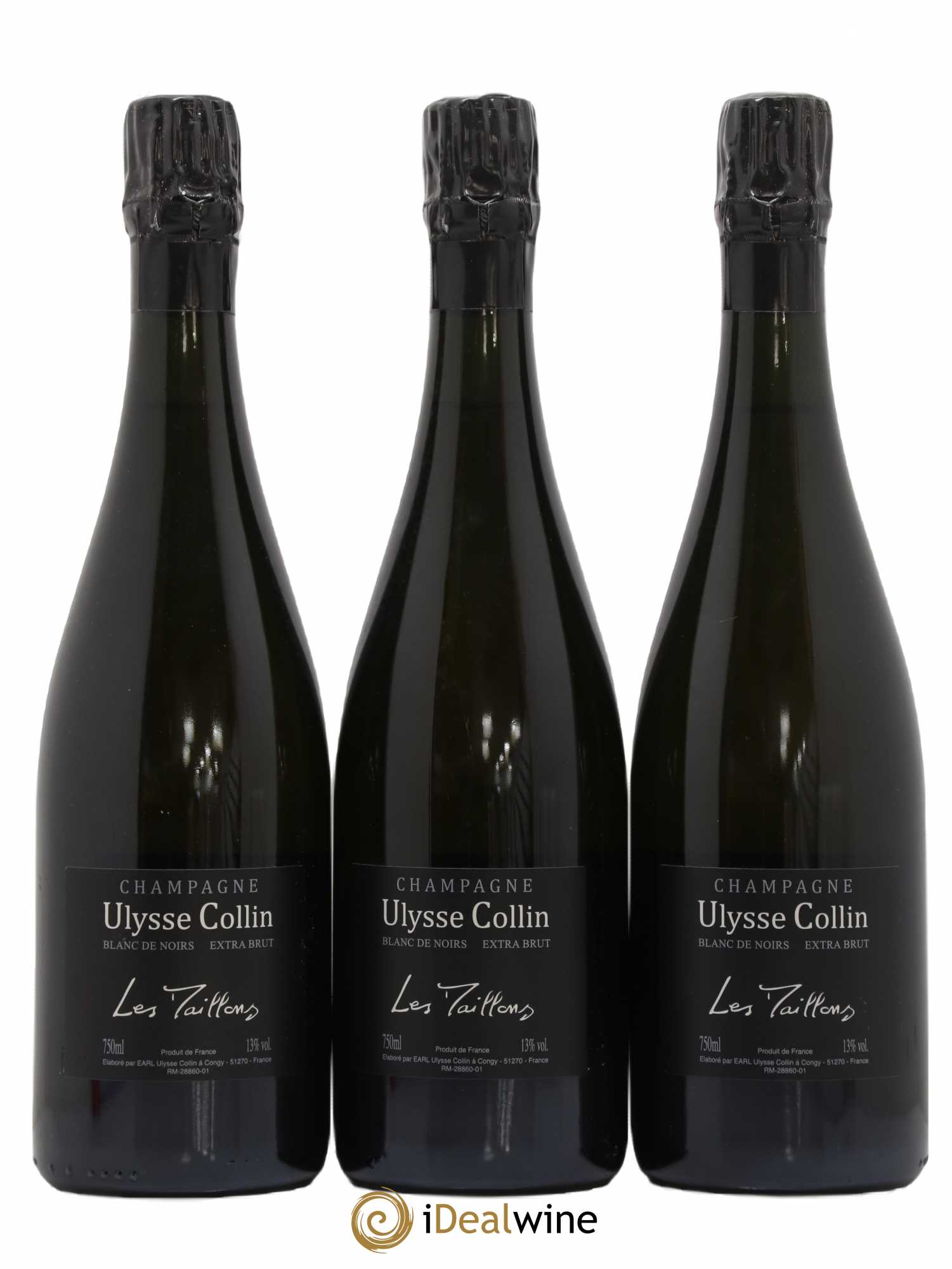 Les Maillons Blanc de Noirs Extra-Brut Ulysse Collin - Lot de 3 bouteilles - 0