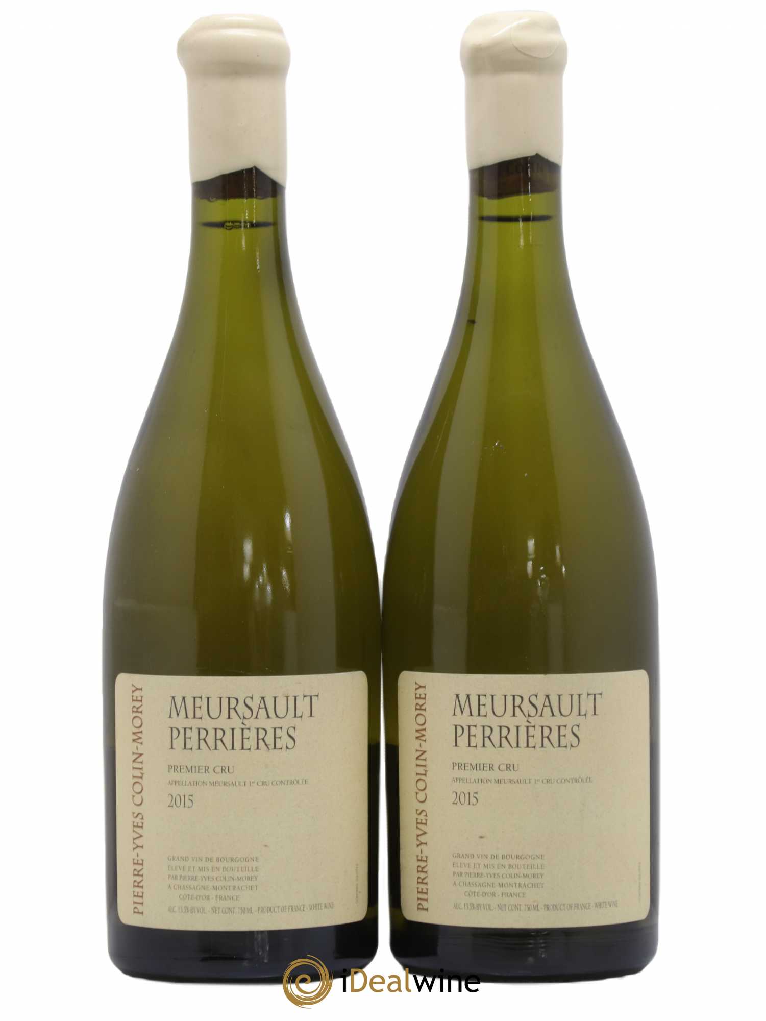 Meursault 1er Cru Les Perrières Pierre-Yves Colin Morey 2015 - Lot de 2 bouteilles - 0