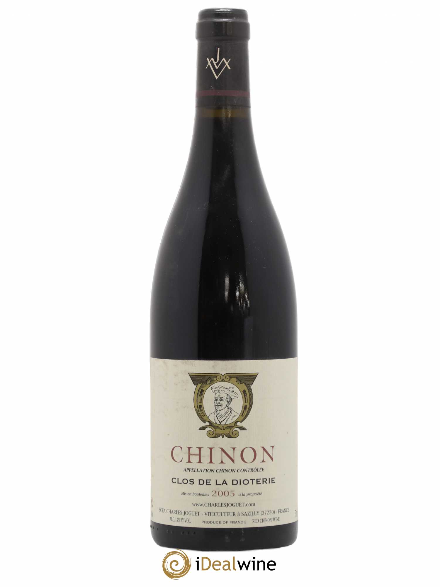 Chinon Clos de La Dioterie Charles Joguet 2005 - Lot de 1 bouteille - 0