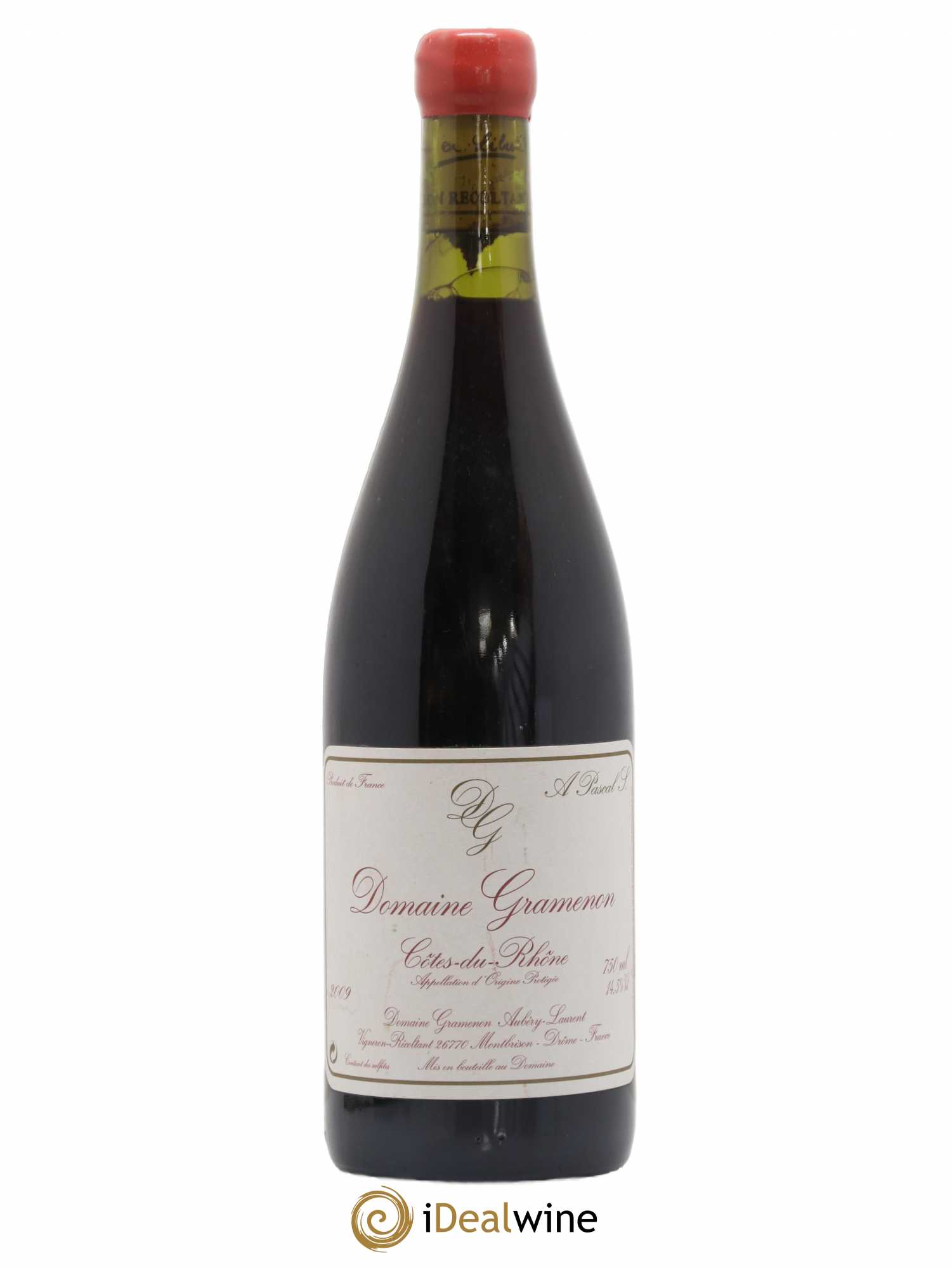 Côtes-du-Rhône A Pascal S. Gramenon (Domaine) 2009 - Lot de 1 bouteille - 0