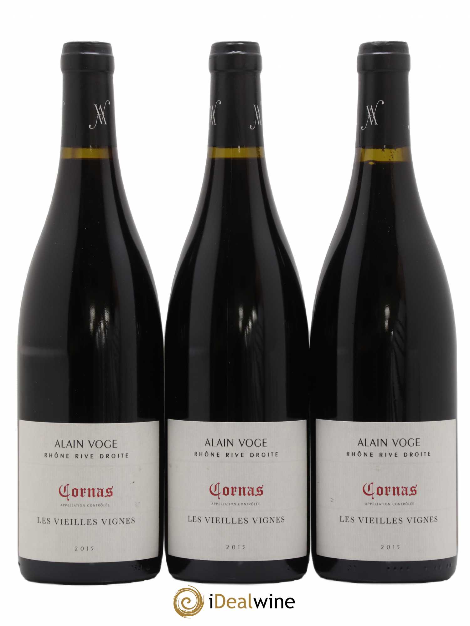 Cornas Les Vieilles Vignes Alain Voge (Domaine) 2015 - Lot de 3 bouteilles - 0